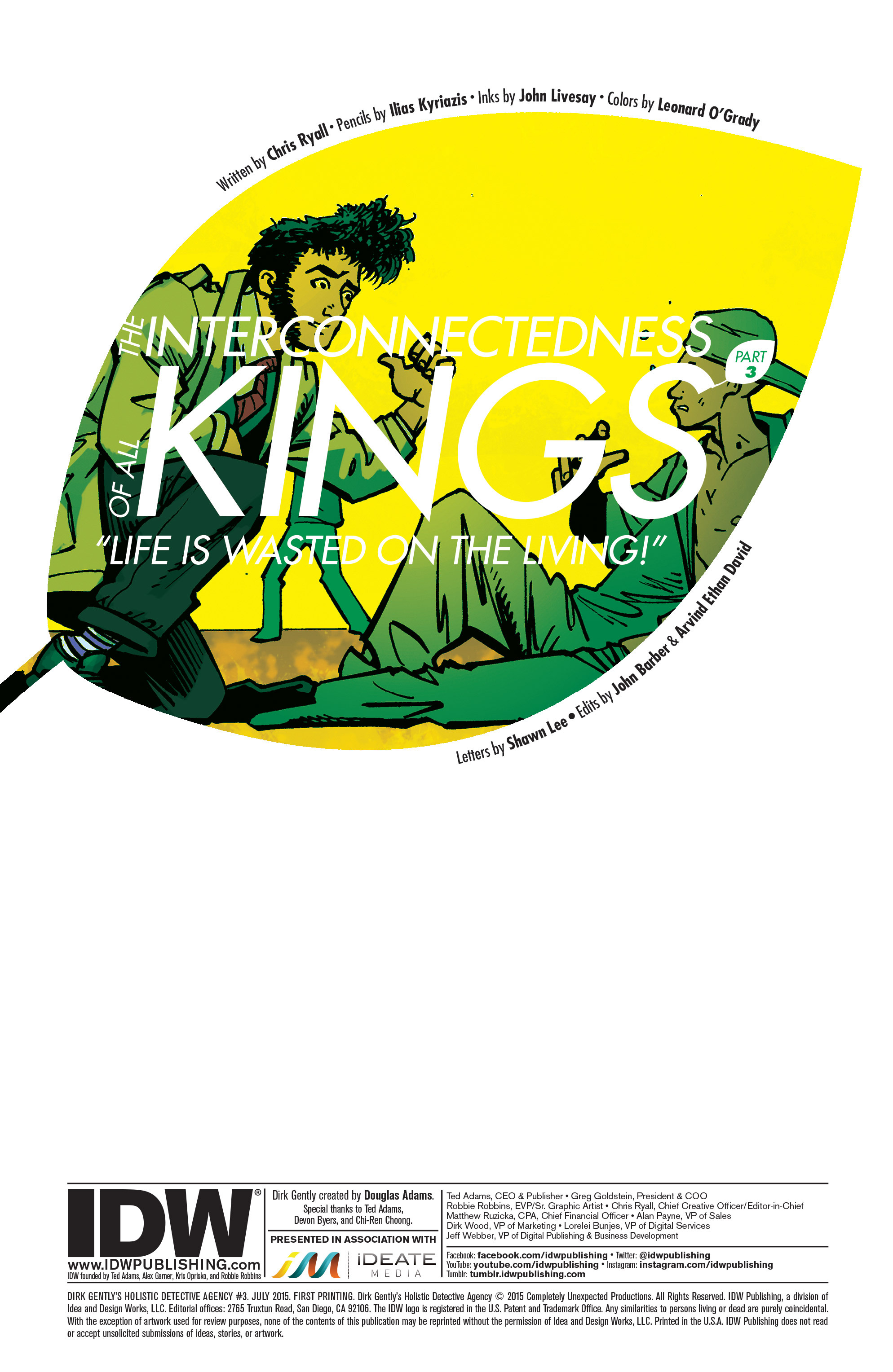 Read online Dirk Gently's Holistic Detective Agency comic -  Issue #3 - 2