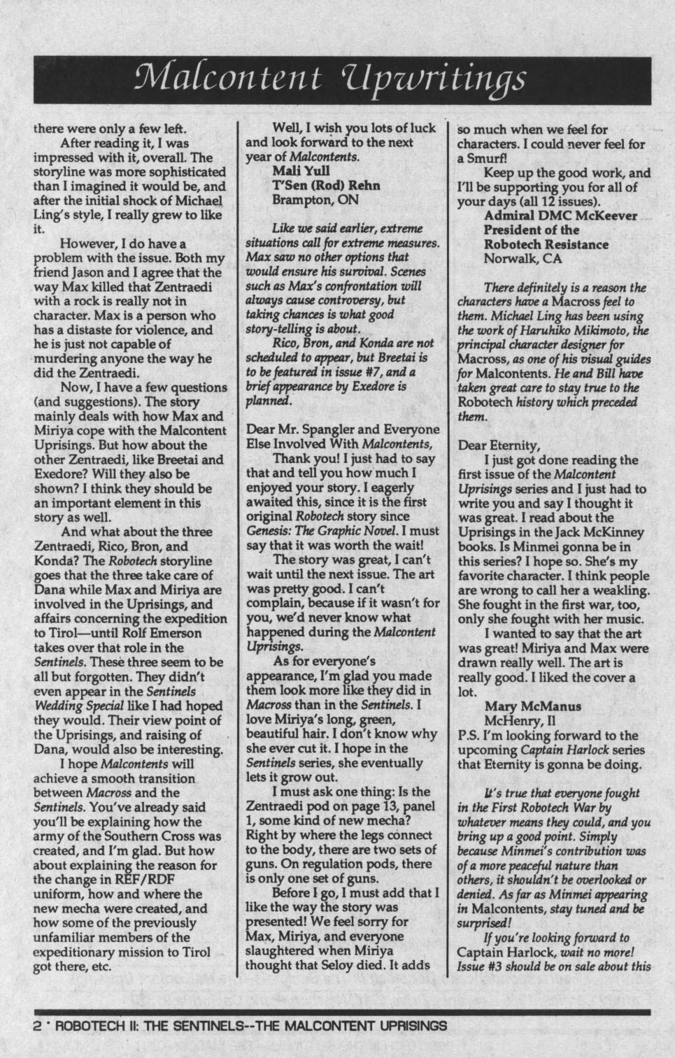 Read online Robotech II: The Sentinels - The Malcontent Uprisings comic -  Issue #4 - 31