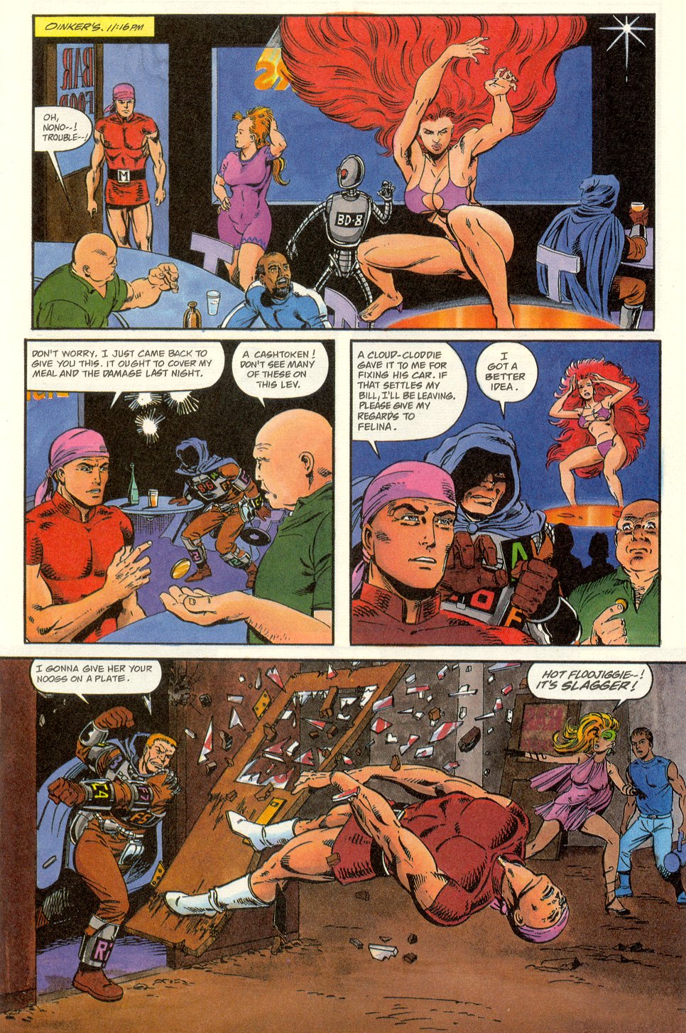 Read online Magnus Robot Fighter (1991) comic -  Issue #5 - 13