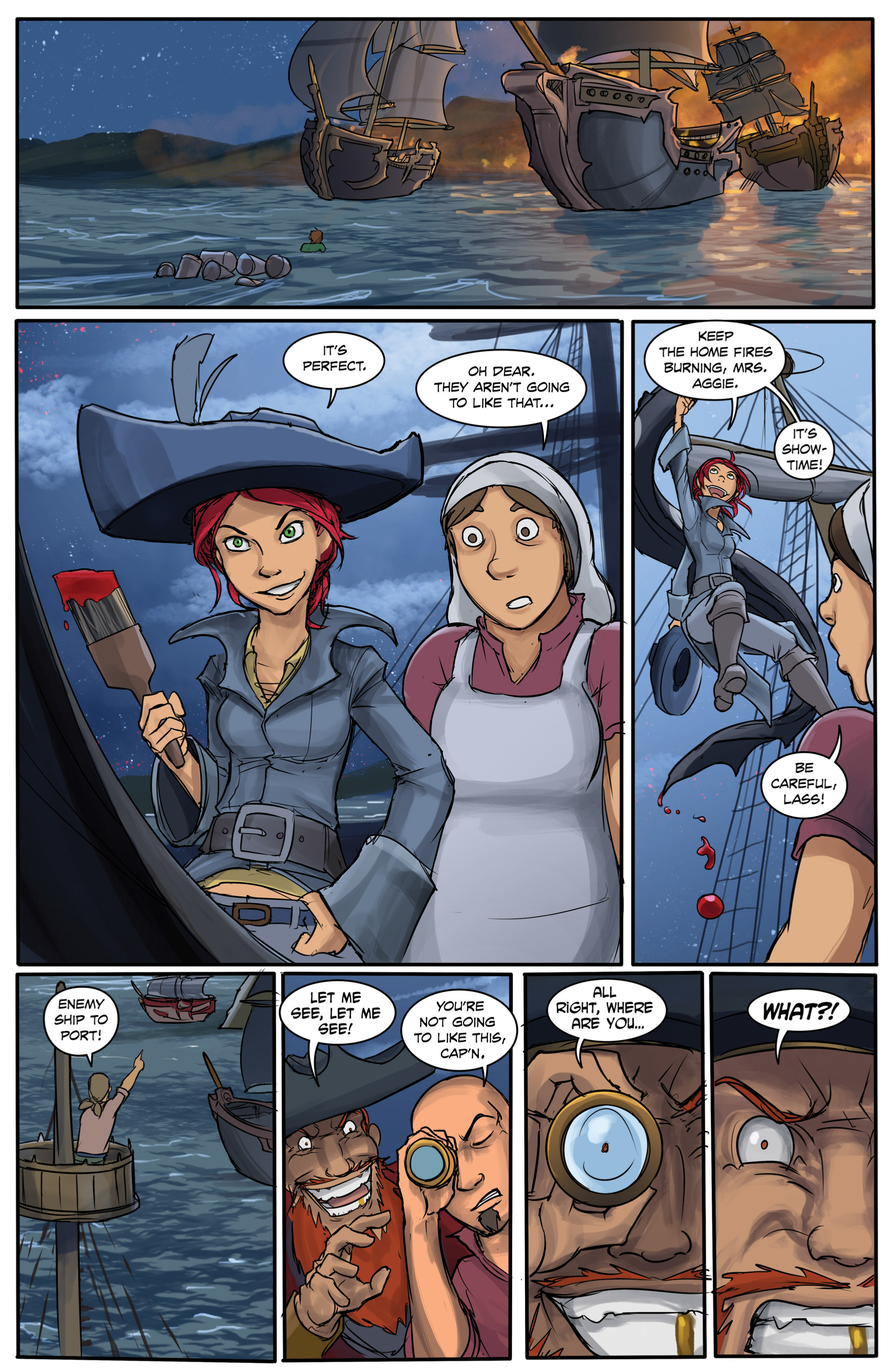 Read online Anne Bonnie comic -  Issue #6 - 11