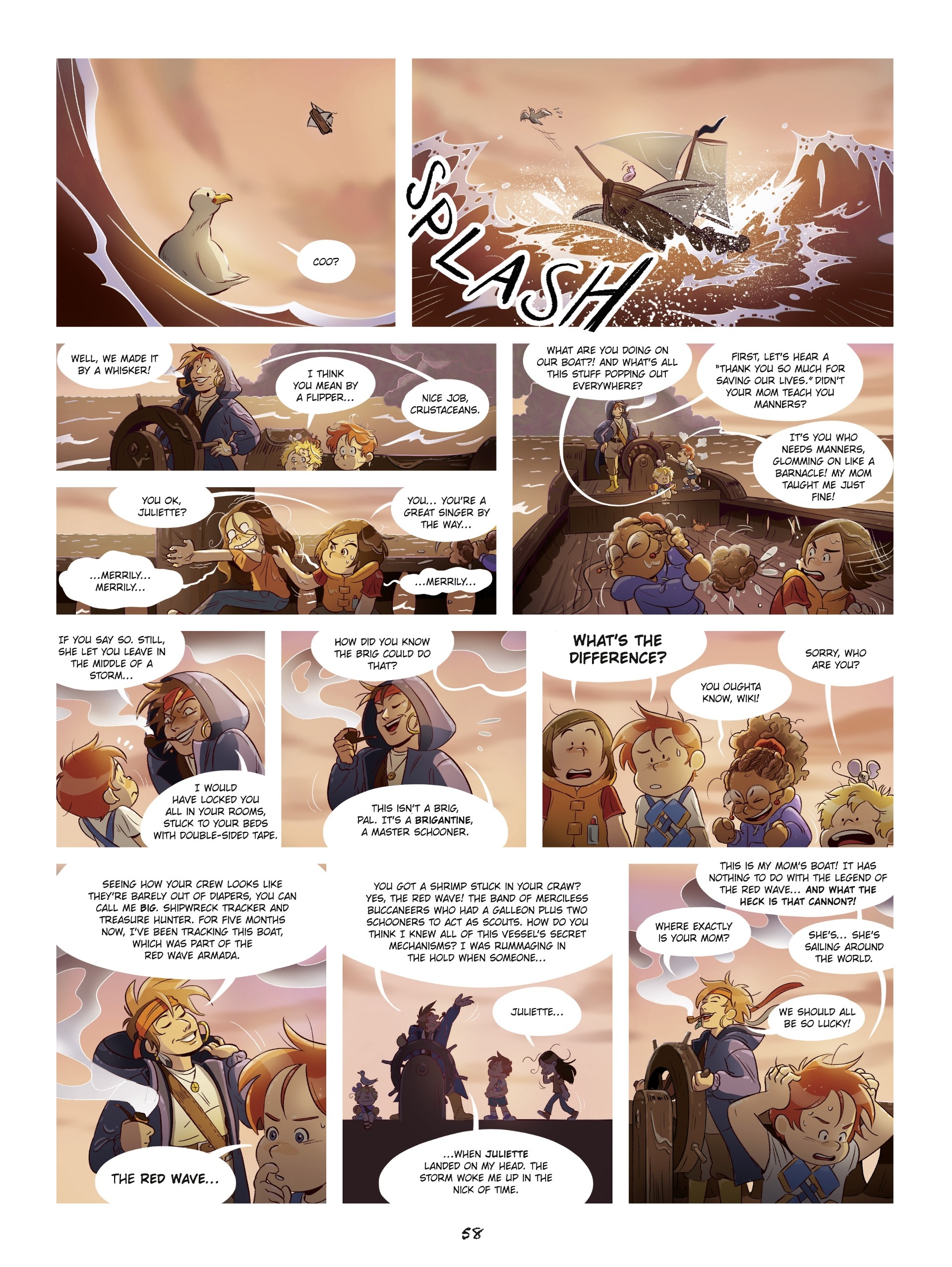 Read online Treasure: The Red Wave comic -  Issue # TPB - 58
