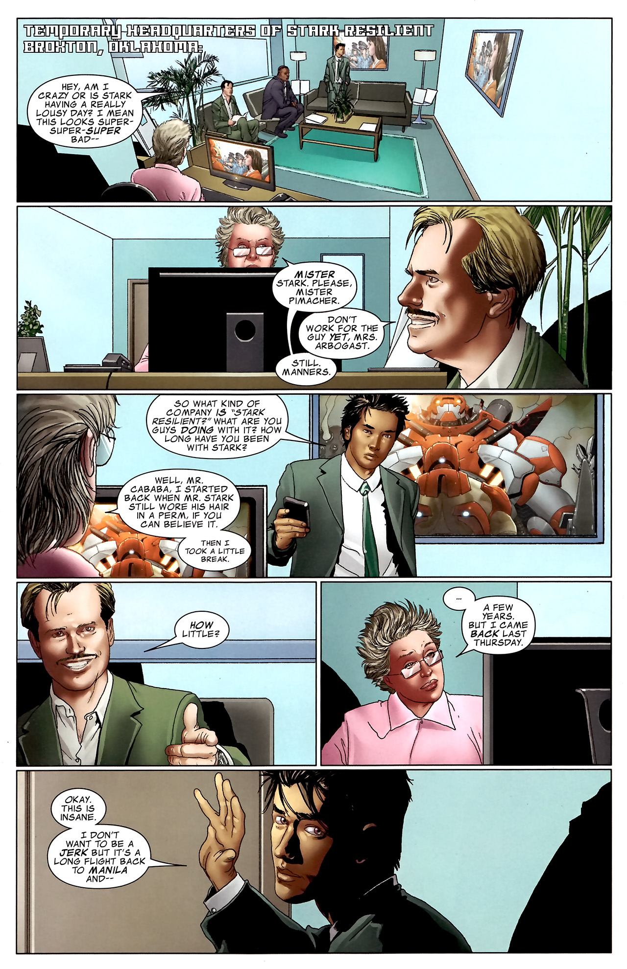 Read online The Invincible Iron Man (2008) comic -  Issue #28 - 11