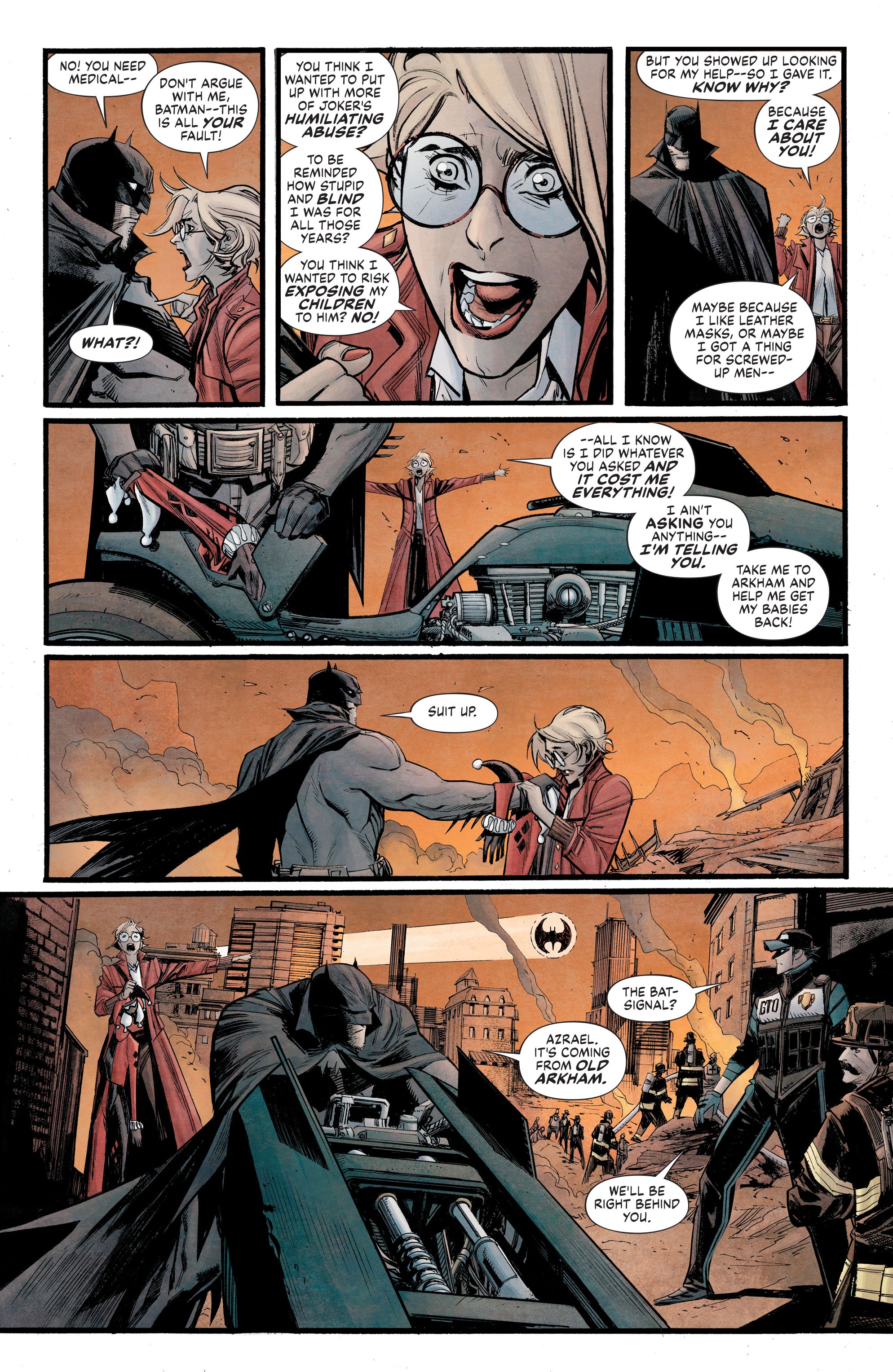 Read online Batman: Curse of the White Knight comic -  Issue #6 - 14