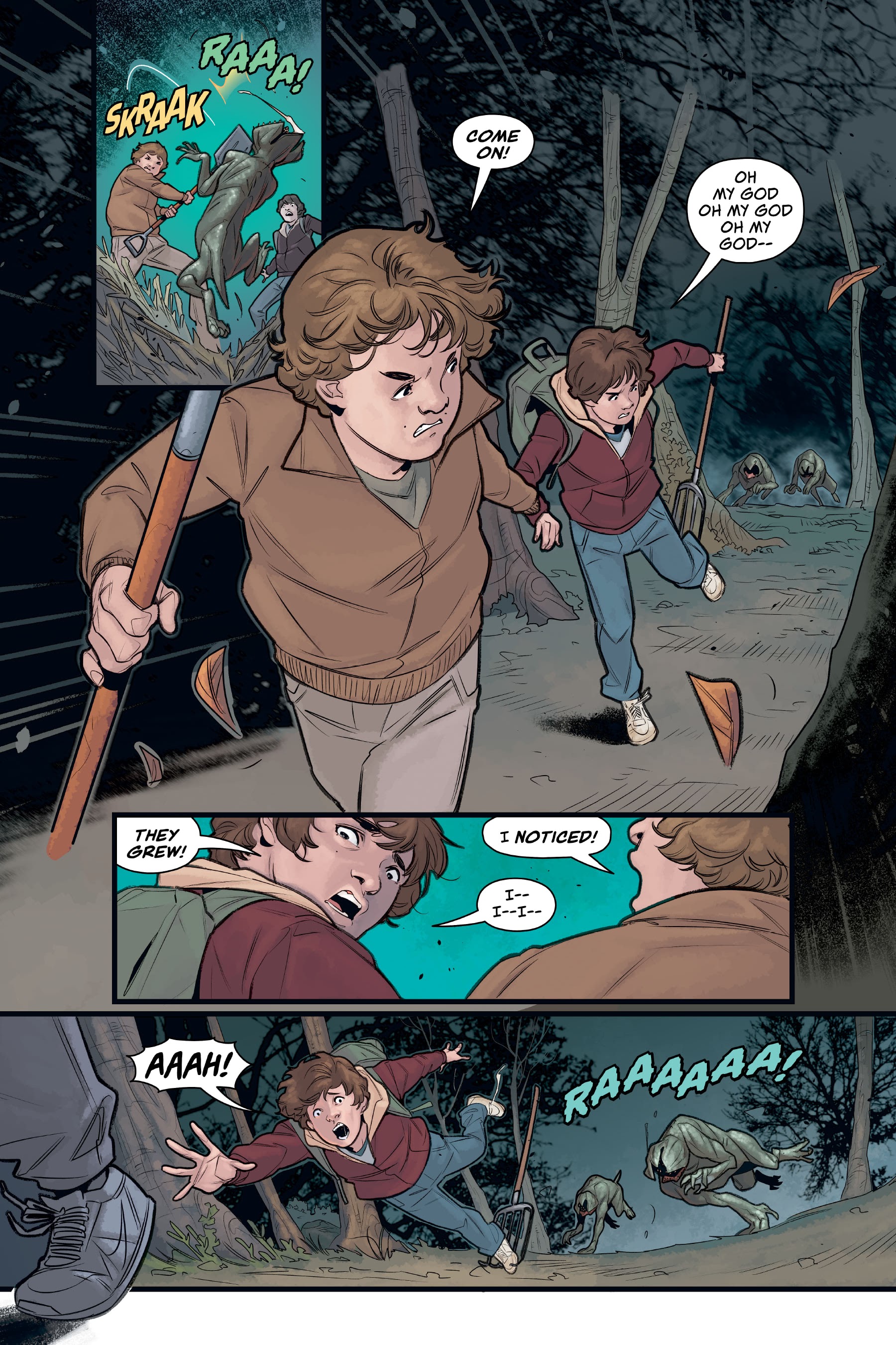 Read online Stranger Things: The Bully comic -  Issue # TPB - 52