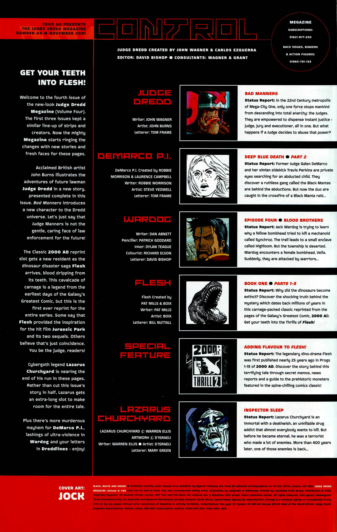 Read online Judge Dredd Megazine (vol. 4) comic -  Issue #4 - 2