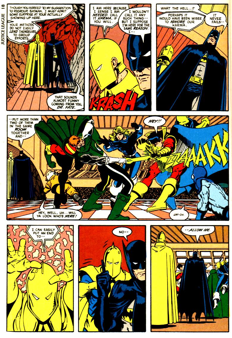 Read online Justice League International (1987) comic -  Issue #1-7 - A New Beginning - 19