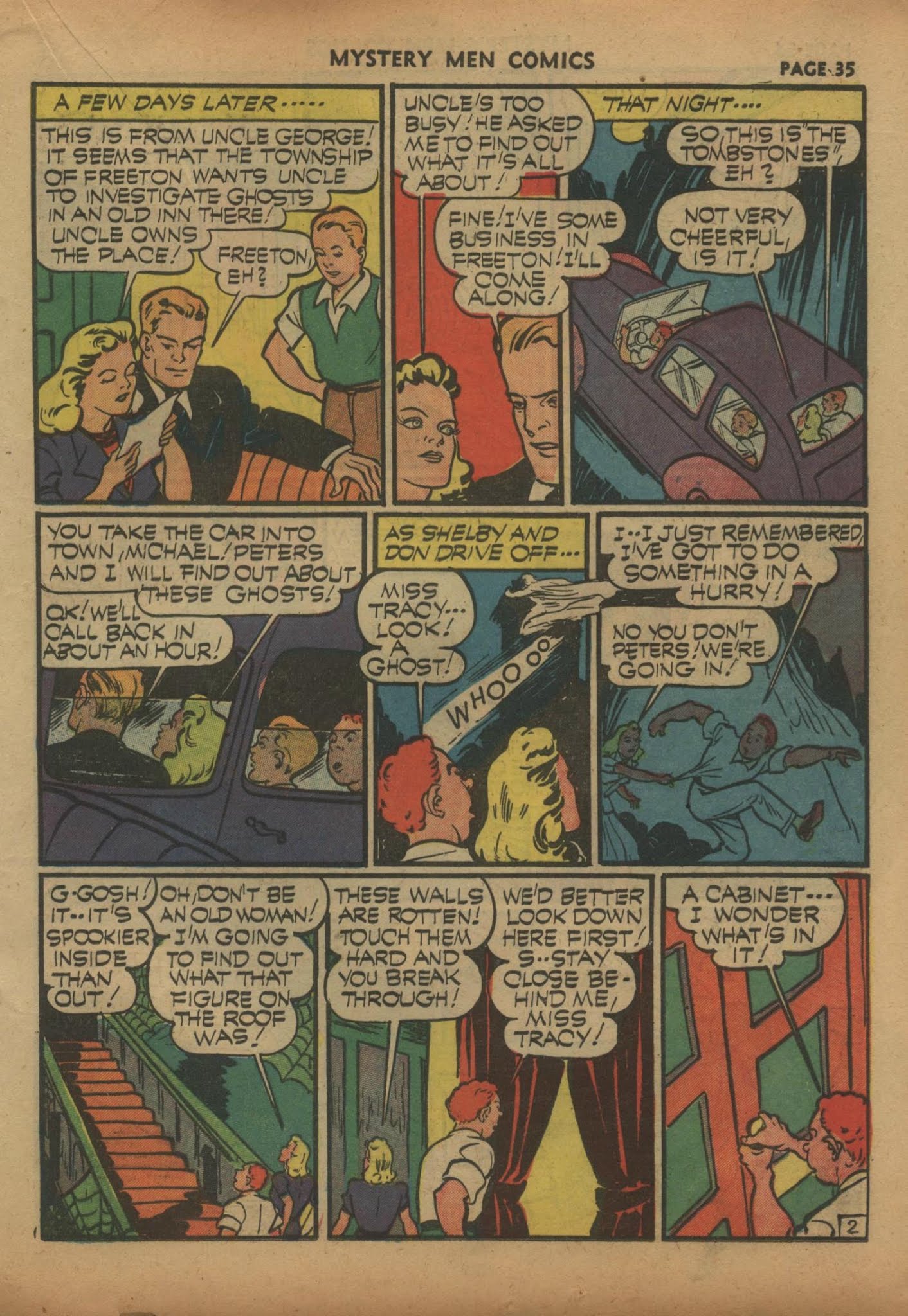 Read online Mystery Men Comics comic -  Issue #27 - 37