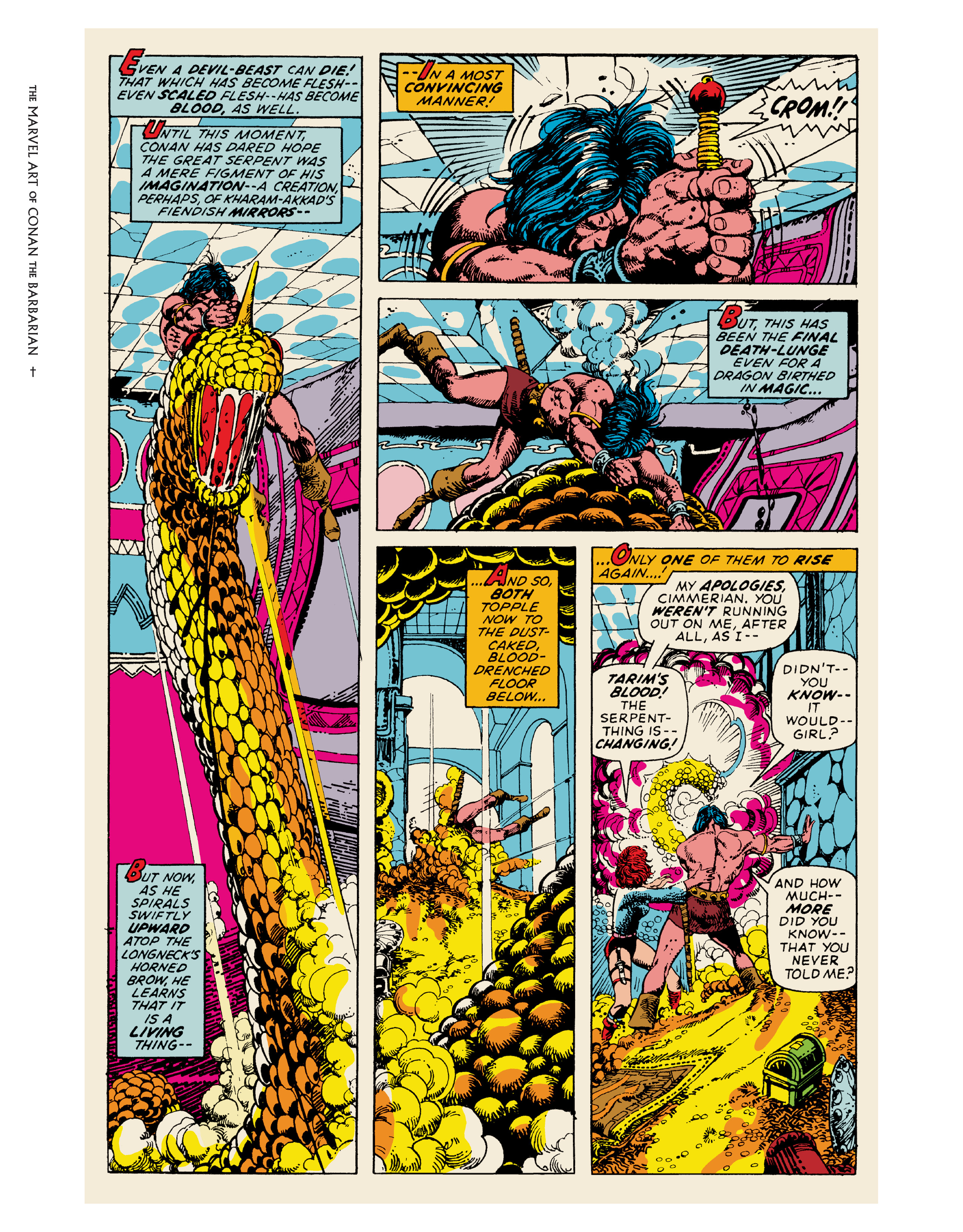 Read online Marvel Art of Conan the Barbarian comic -  Issue # TPB (Part 2) - 111