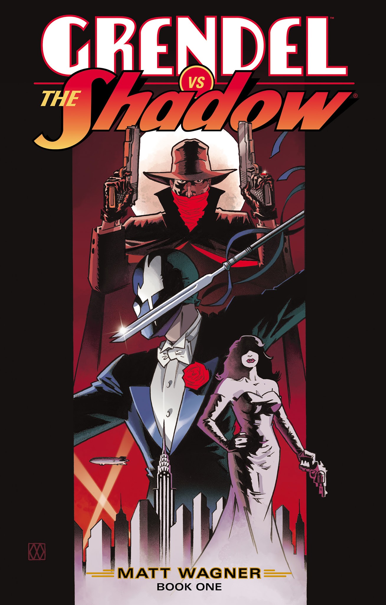 Read online Grendel vs. The Shadow comic -  Issue #1 - 1