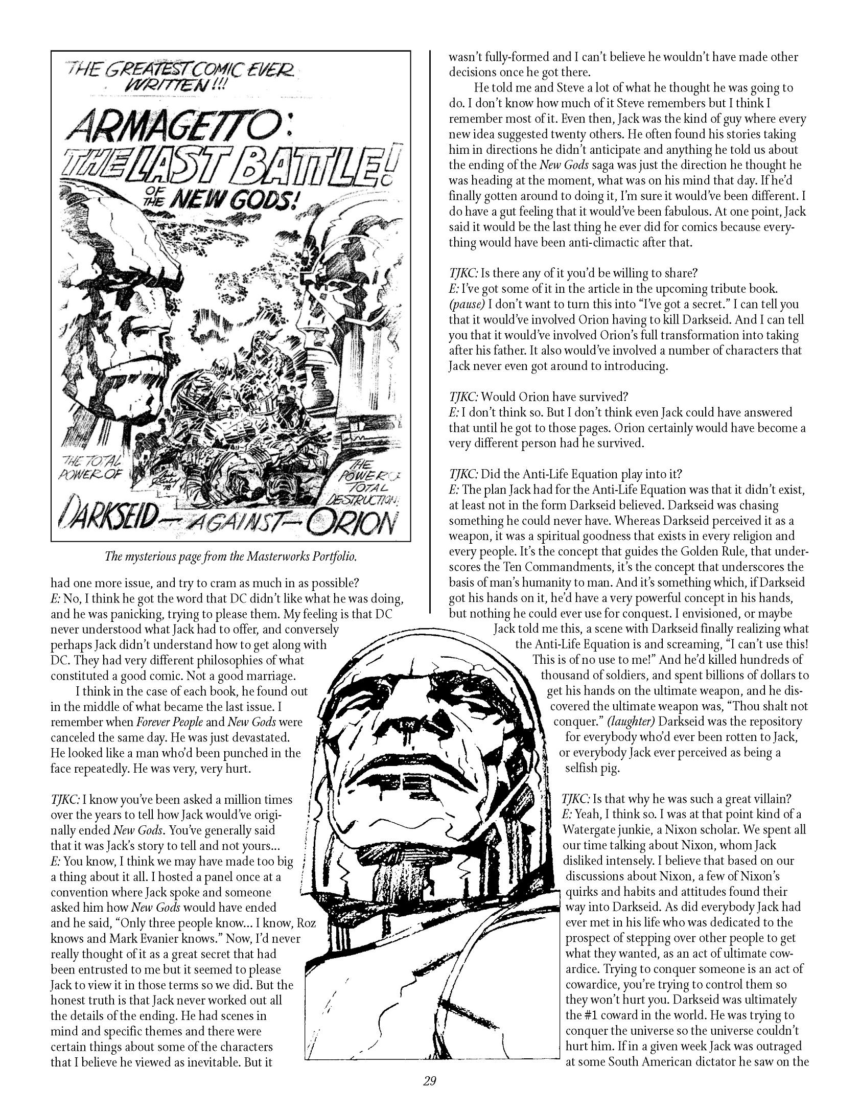 Read online The Jack Kirby Collector comic -  Issue #6 - 28
