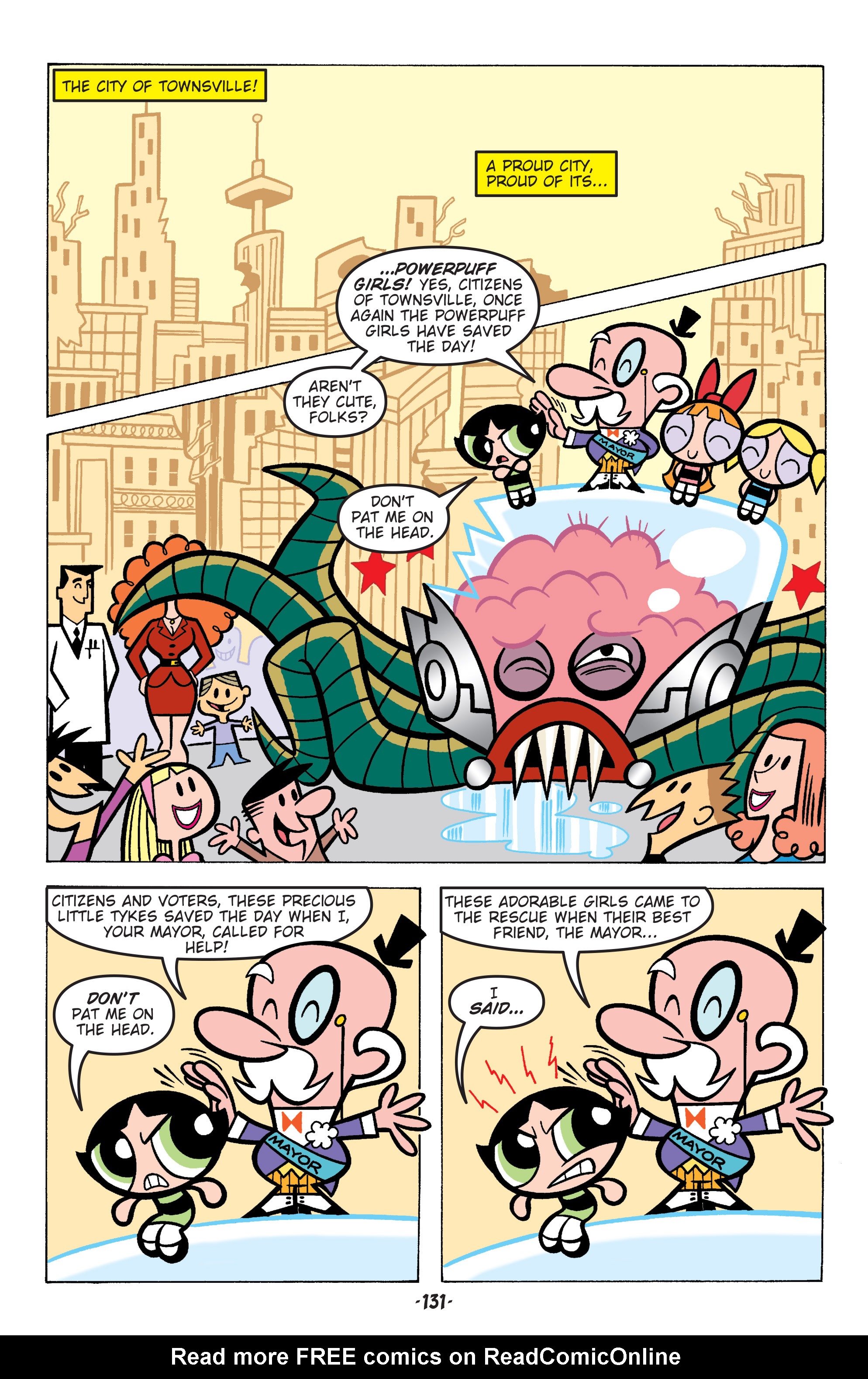 Read online Powerpuff Girls Classics comic -  Issue # TPb 4 - 132