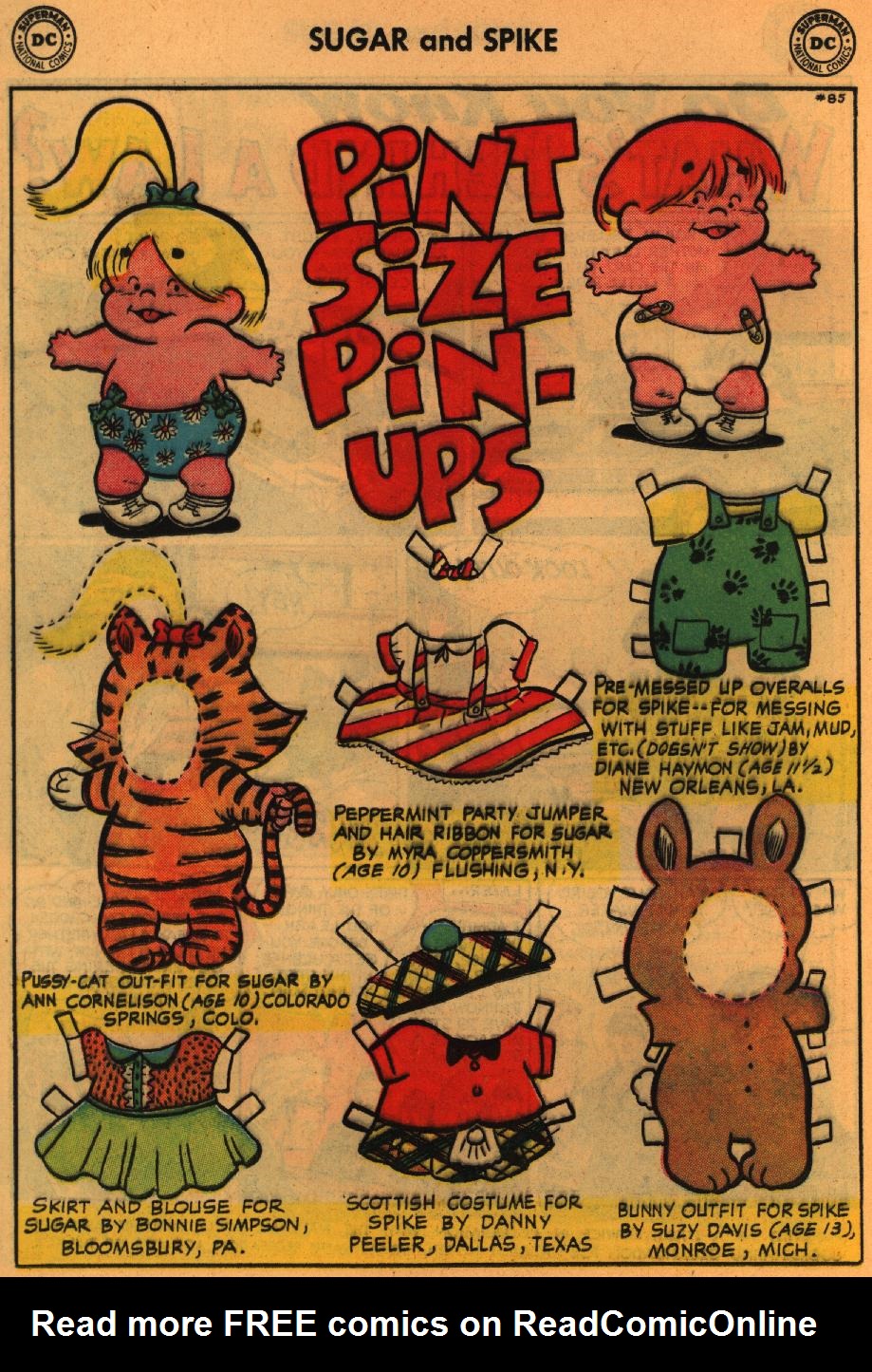 Read online Sugar and Spike comic -  Issue #14 - 16