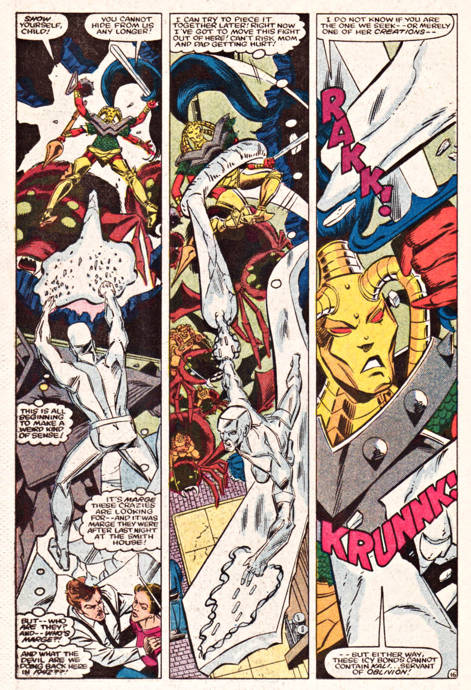 Read online Iceman (1984) comic -  Issue #2 - 17