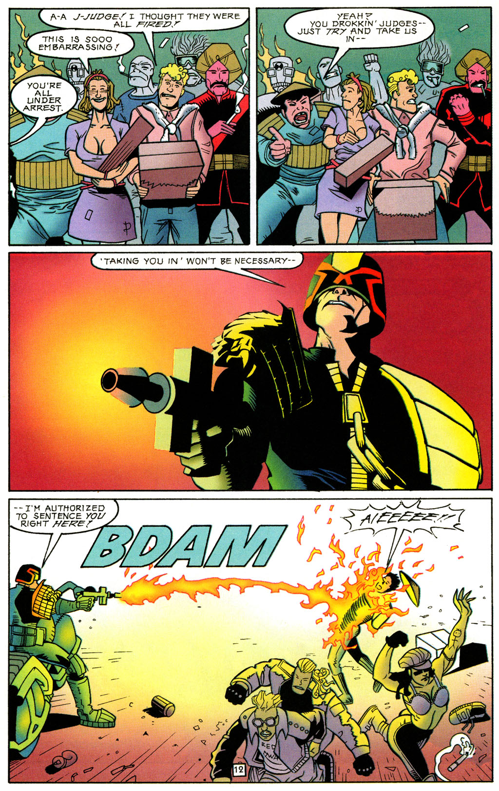 Read online Judge Dredd (1994) comic -  Issue #4 - 13