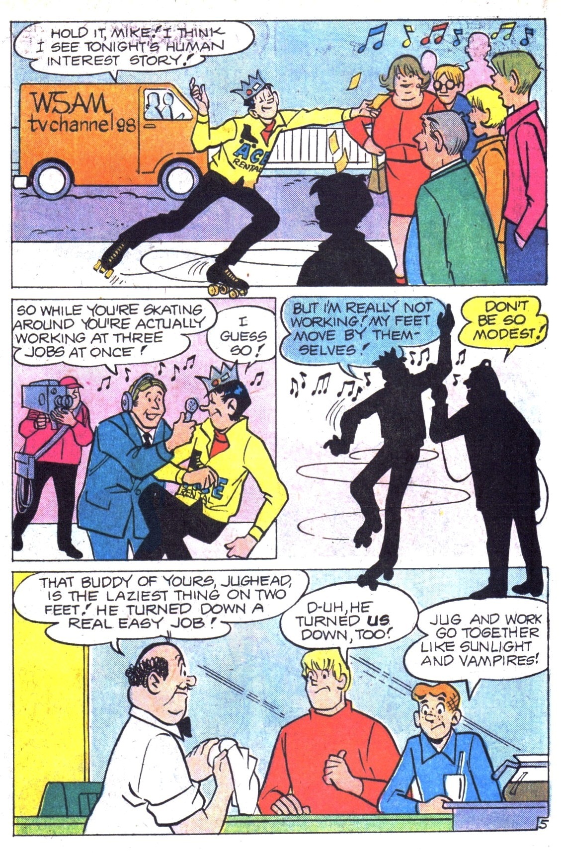 Read online Jughead (1965) comic -  Issue #298 - 7