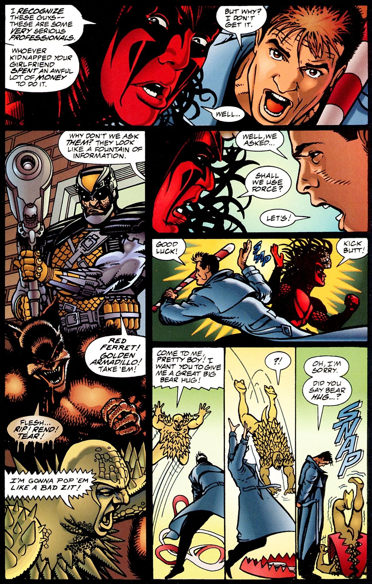Read online Strikeback! (1994) comic -  Issue #1 - 20