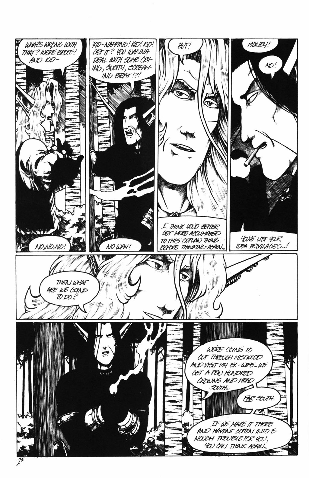 Read online Poison Elves (1995) comic -  Issue #39 - 24