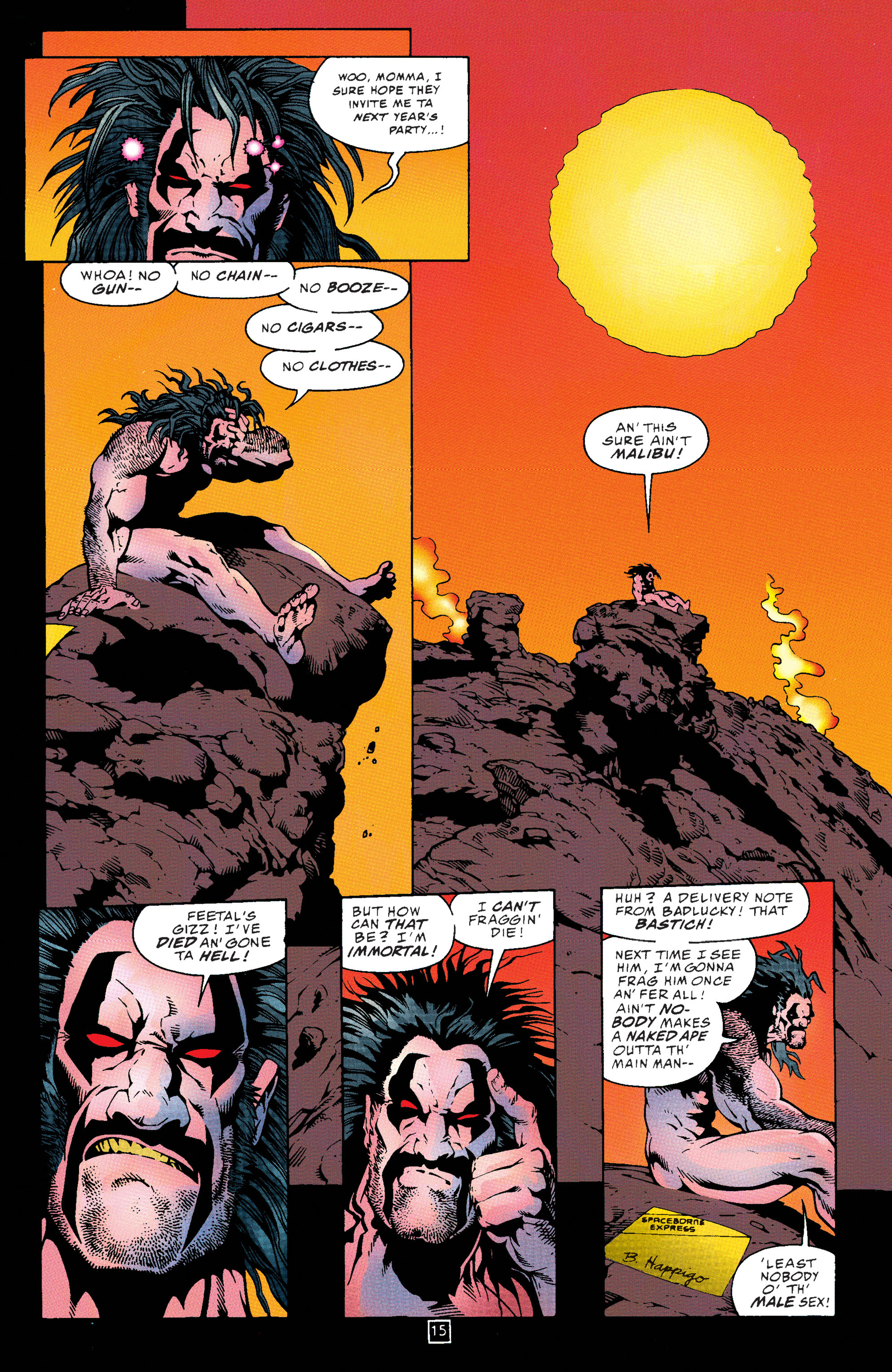 Read online Lobo (1993) comic -  Issue #53 - 16