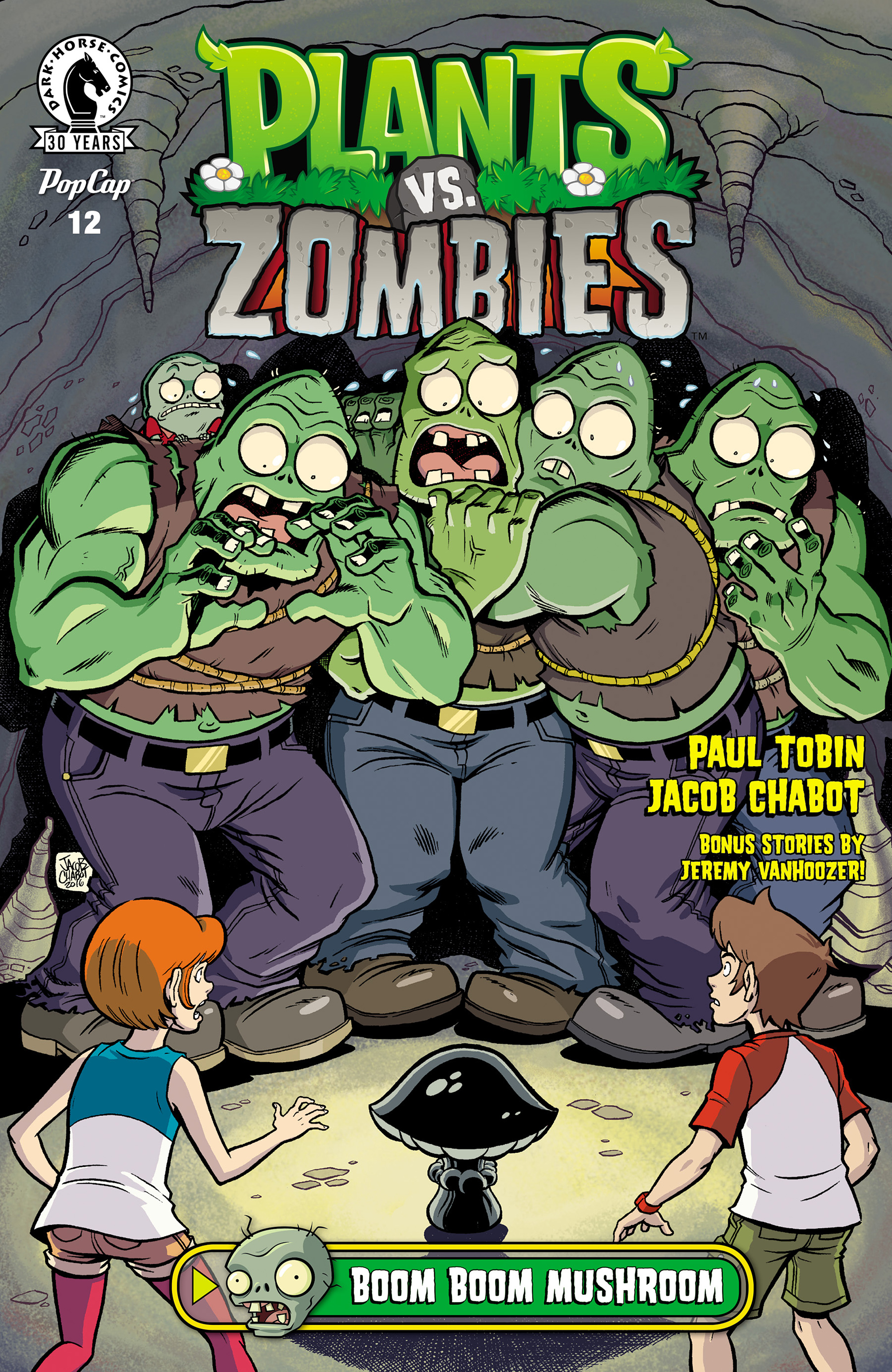 Read online Plants vs. Zombies: Boom Boom Mushroom comic -  Issue #12 - 1