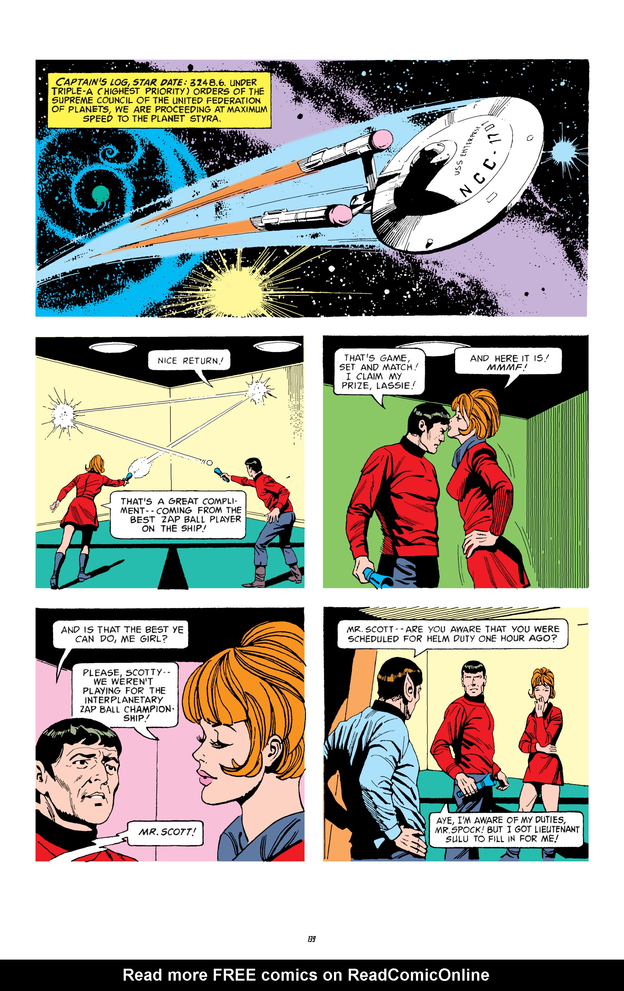 Read online Star Trek Archives comic -  Issue # TPB 3 - 139