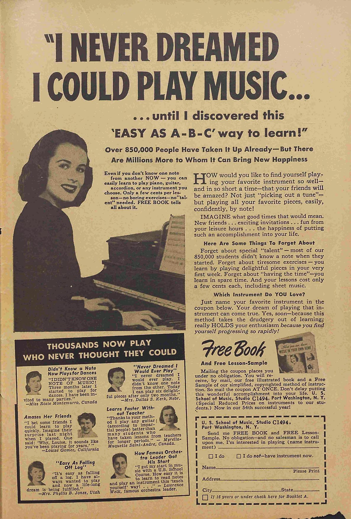 Read online Black Magic (1950) comic -  Issue #23 - 35