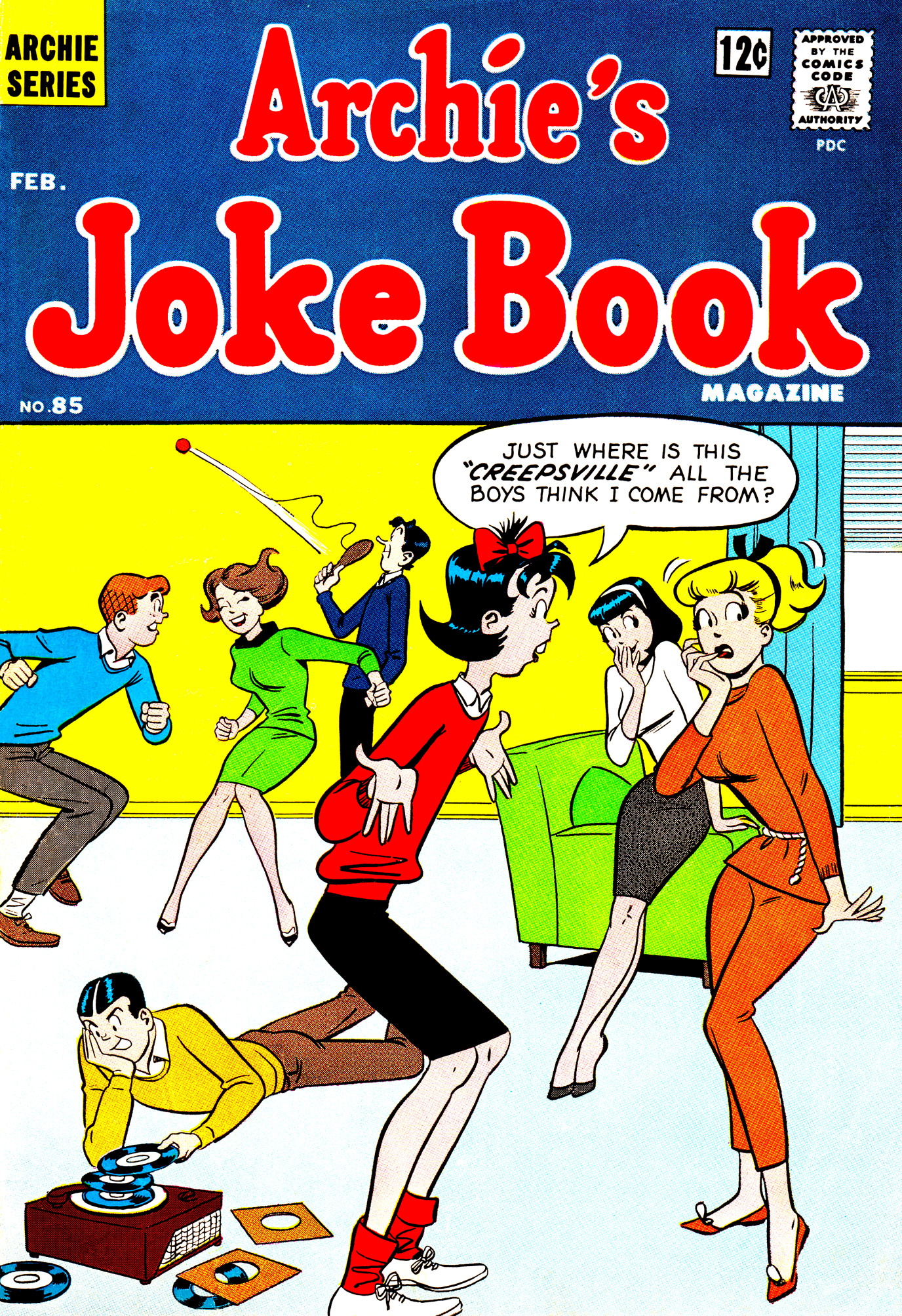 Read online Archie's Joke Book Magazine comic -  Issue #85 - 1