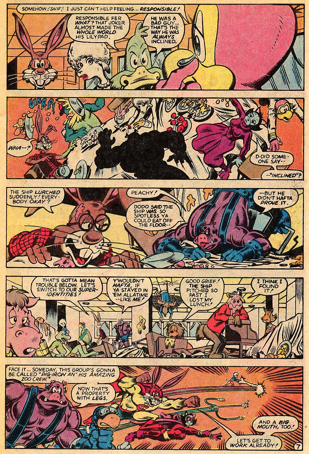 Read online Captain Carrot and His Amazing Zoo Crew! comic -  Issue #19 - 11