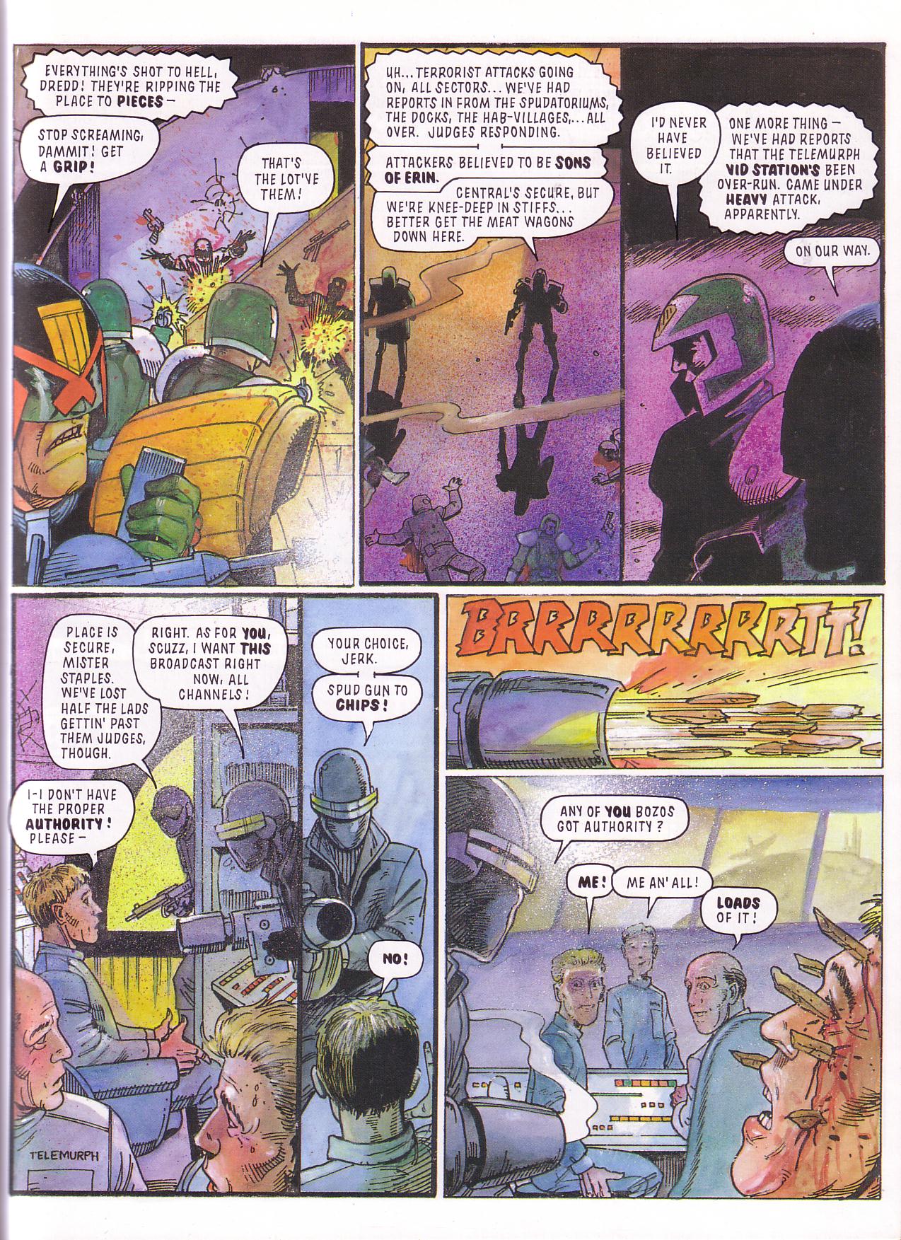 Read online Judge Dredd: Emerald Isle comic -  Issue # TPB - 27