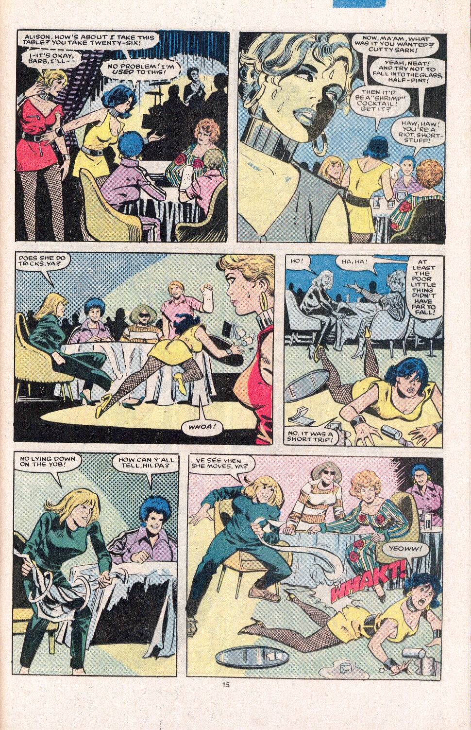 Read online Dazzler (1981) comic -  Issue #35 - 16