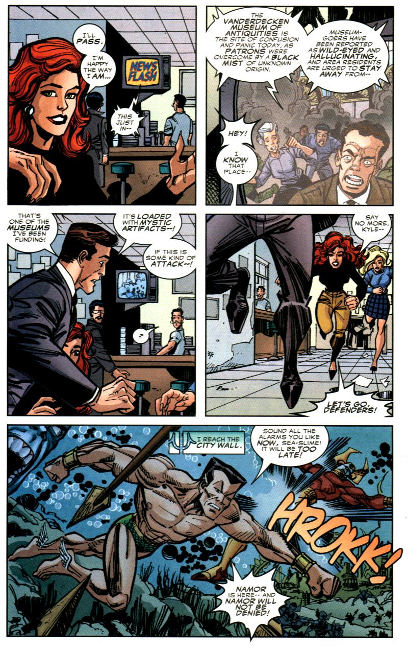 Read online Defenders (2001) comic -  Issue #5 - 11