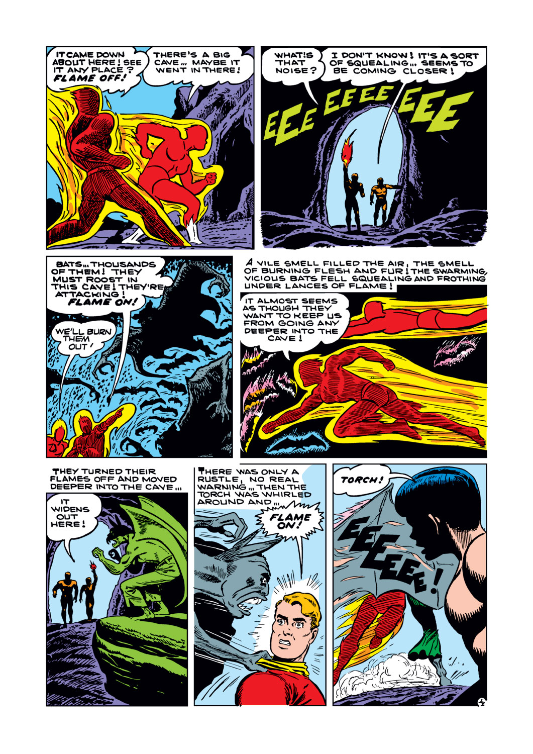 Read online The Human Torch (1940) comic -  Issue #37 - 5