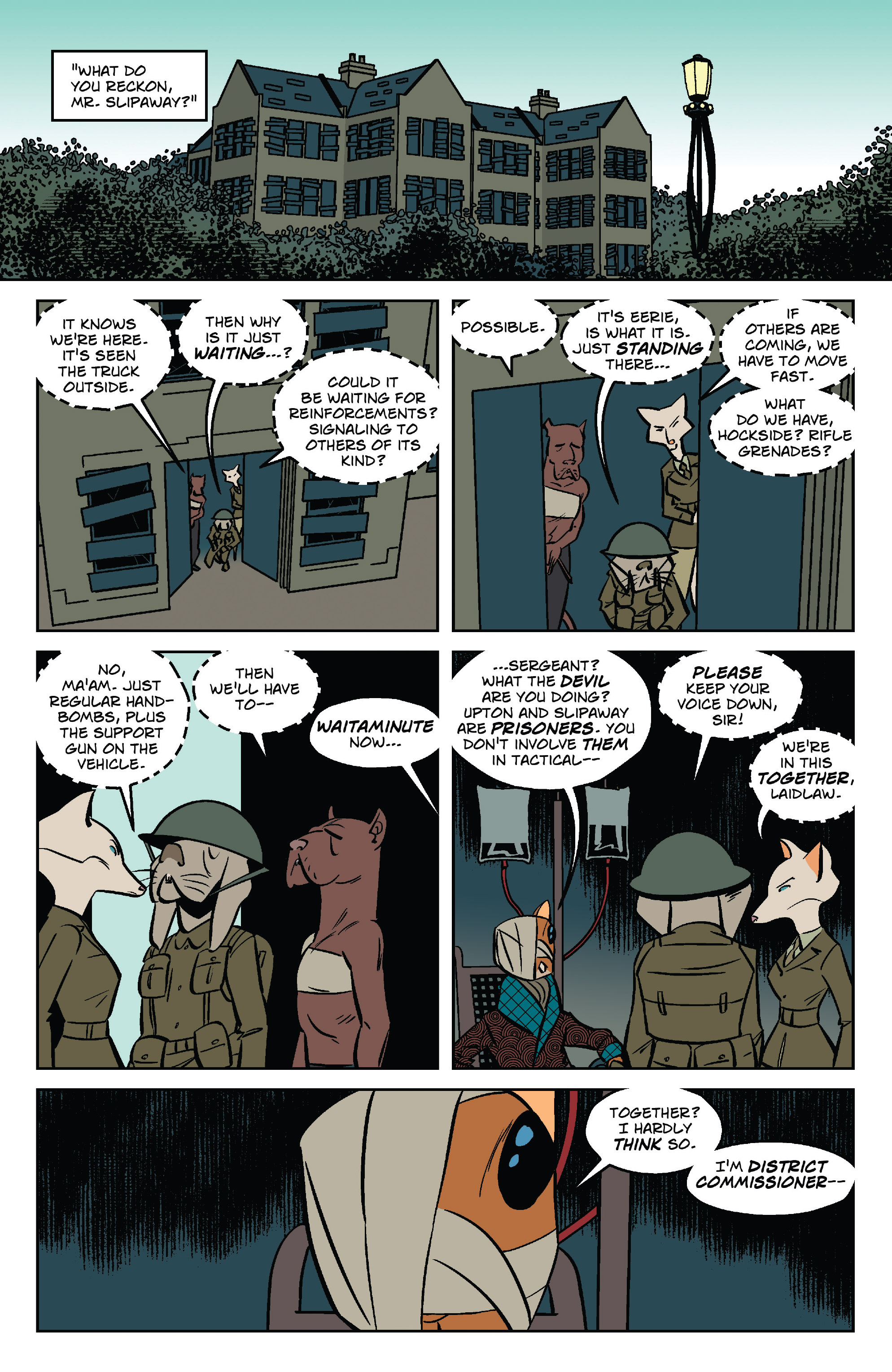 Read online Wild's End: Journey's End comic -  Issue # TPB (Part 2) - 9