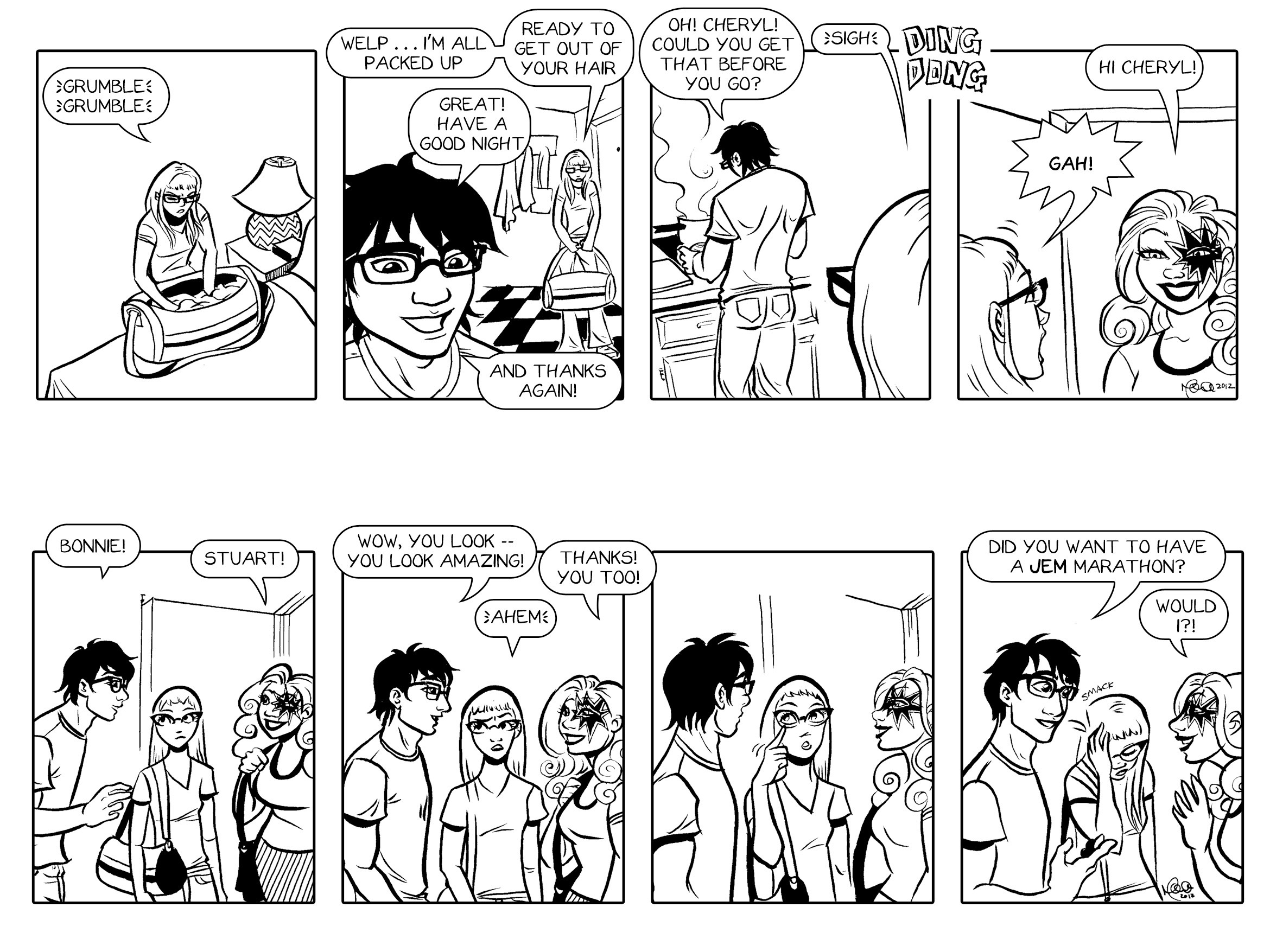 Read online Bonnie N. Collide, Nine to Five comic -  Issue #2 - 27