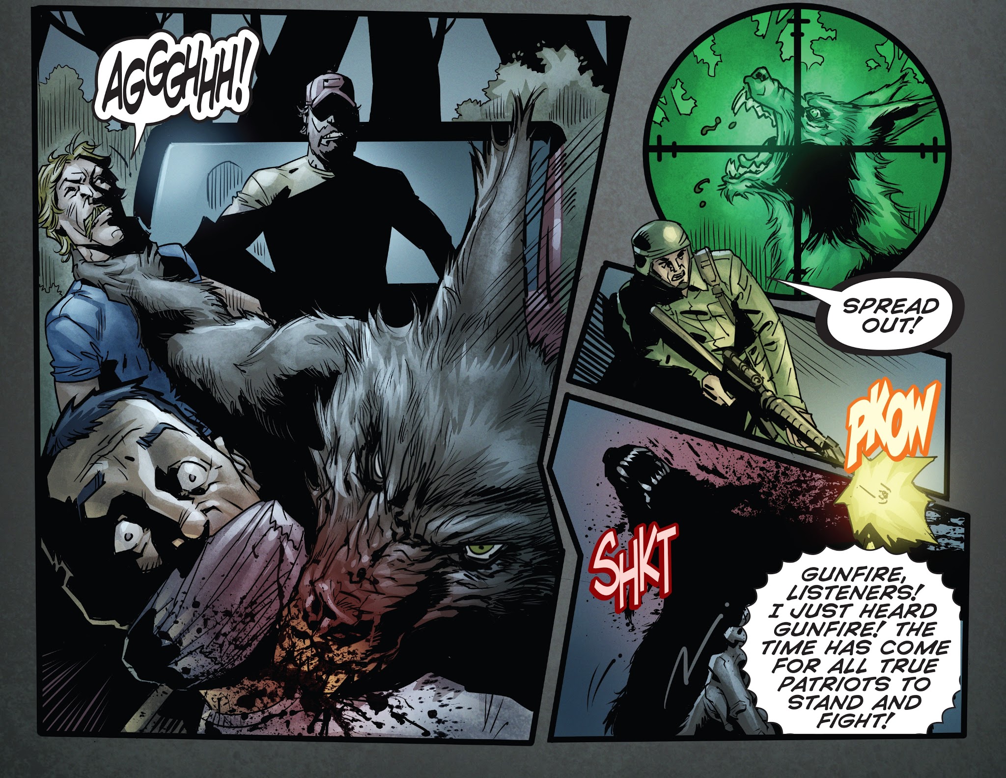 Read online The Howling: Revenge of the Werewolf Queen comic -  Issue #7 - 11