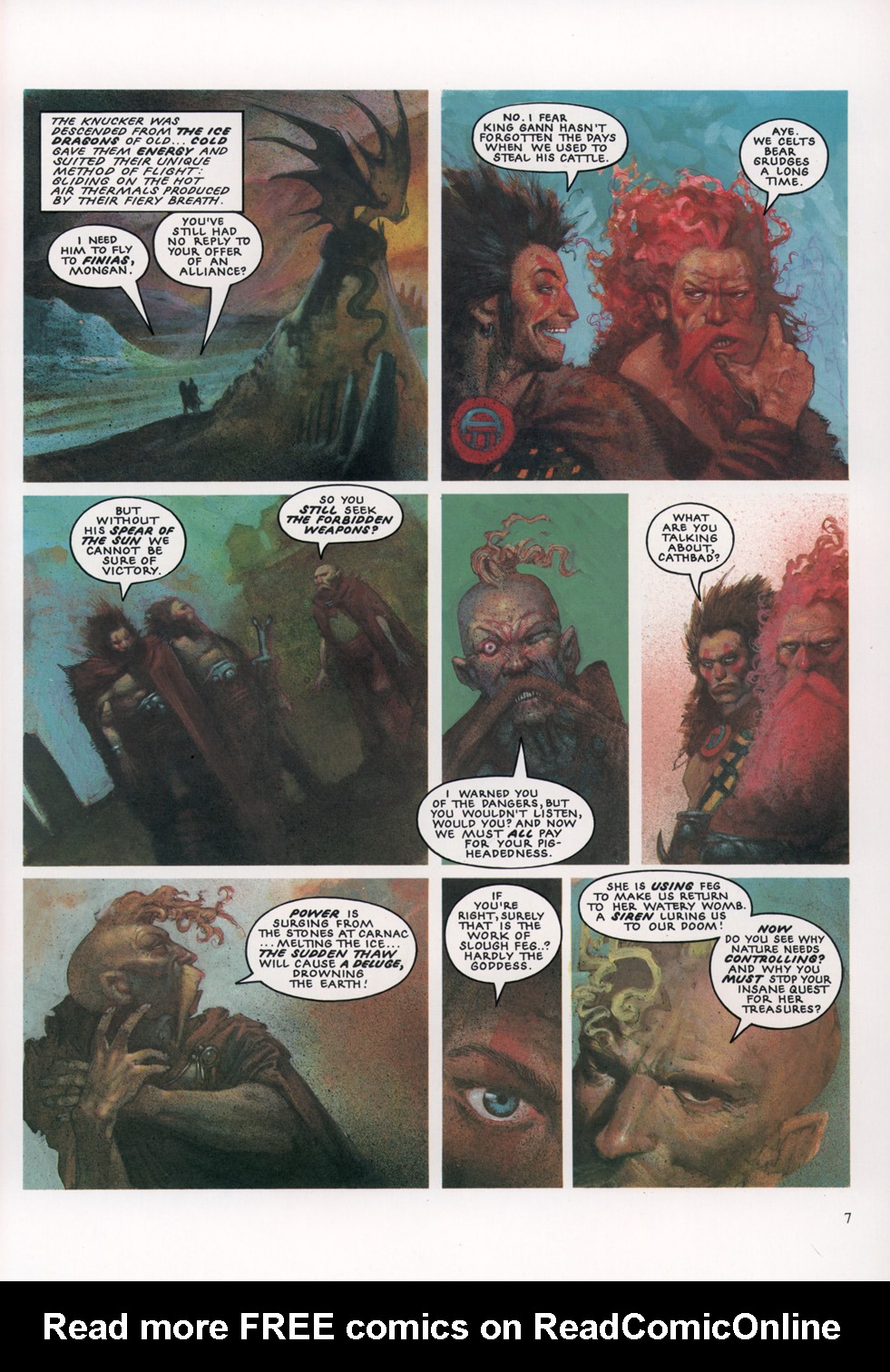 Read online Slaine: The Horned God (1993) comic -  Issue #3 - 8