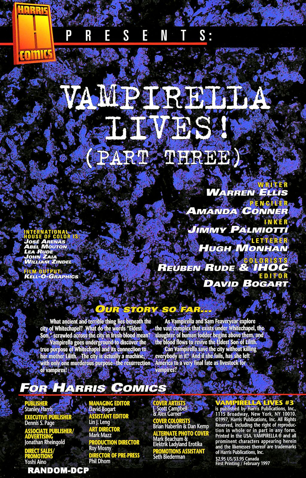 Read online Vampirella Lives comic -  Issue #3 - 3