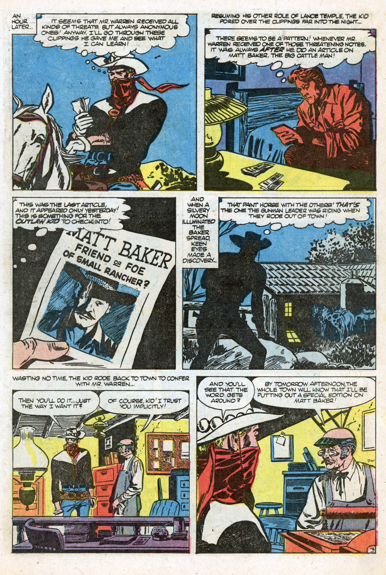 Read online The Outlaw Kid (1954) comic -  Issue #18 - 5