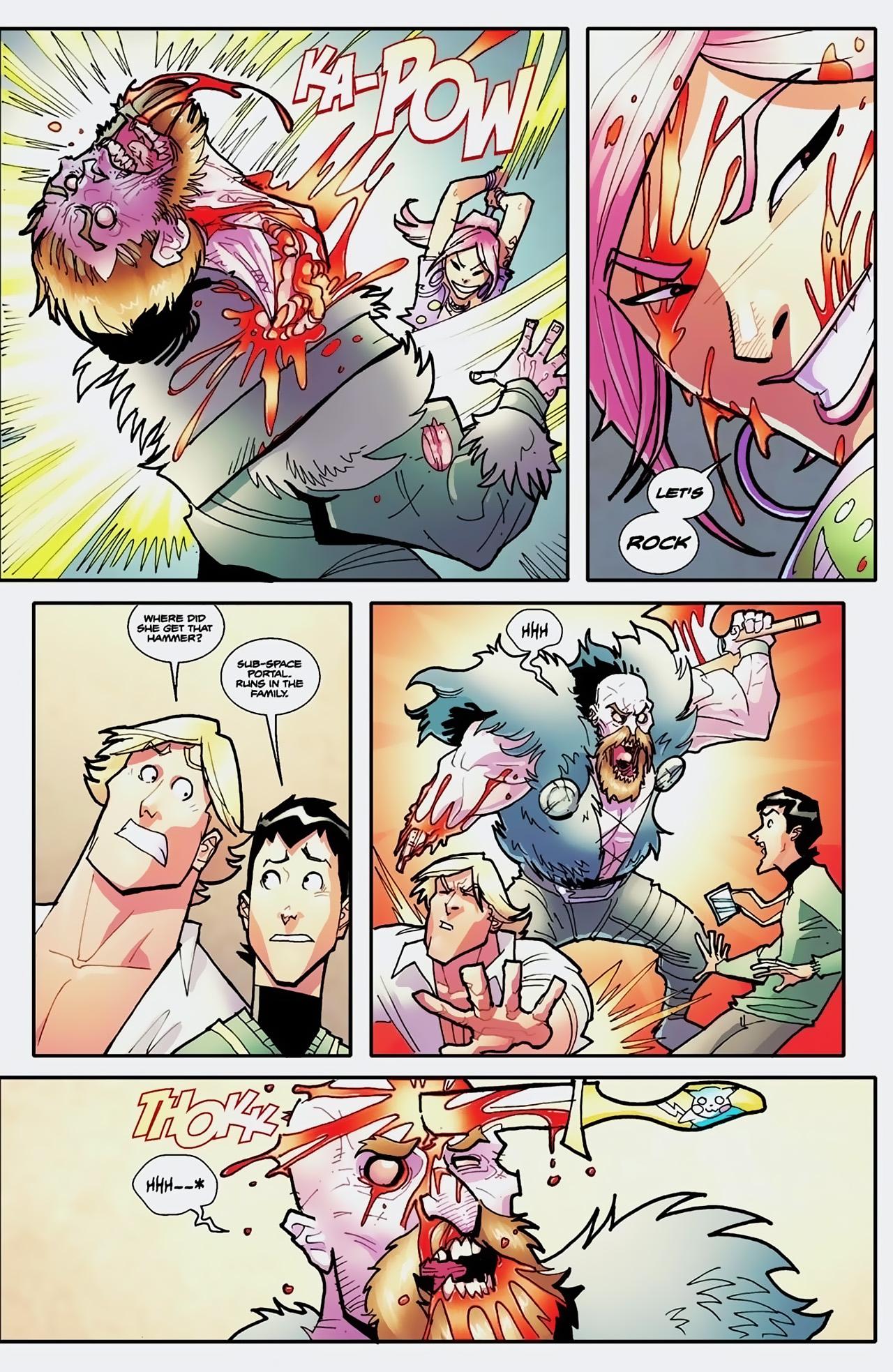 Read online Fanboys vs. Zombies comic -  Issue #2 - 25
