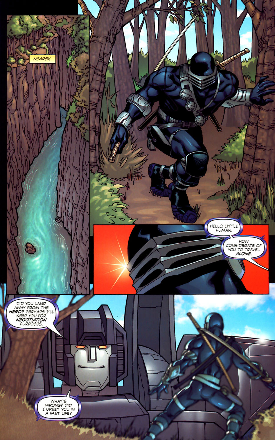 Read online G.I. Joe vs. The Transformers comic -  Issue #5 - 13