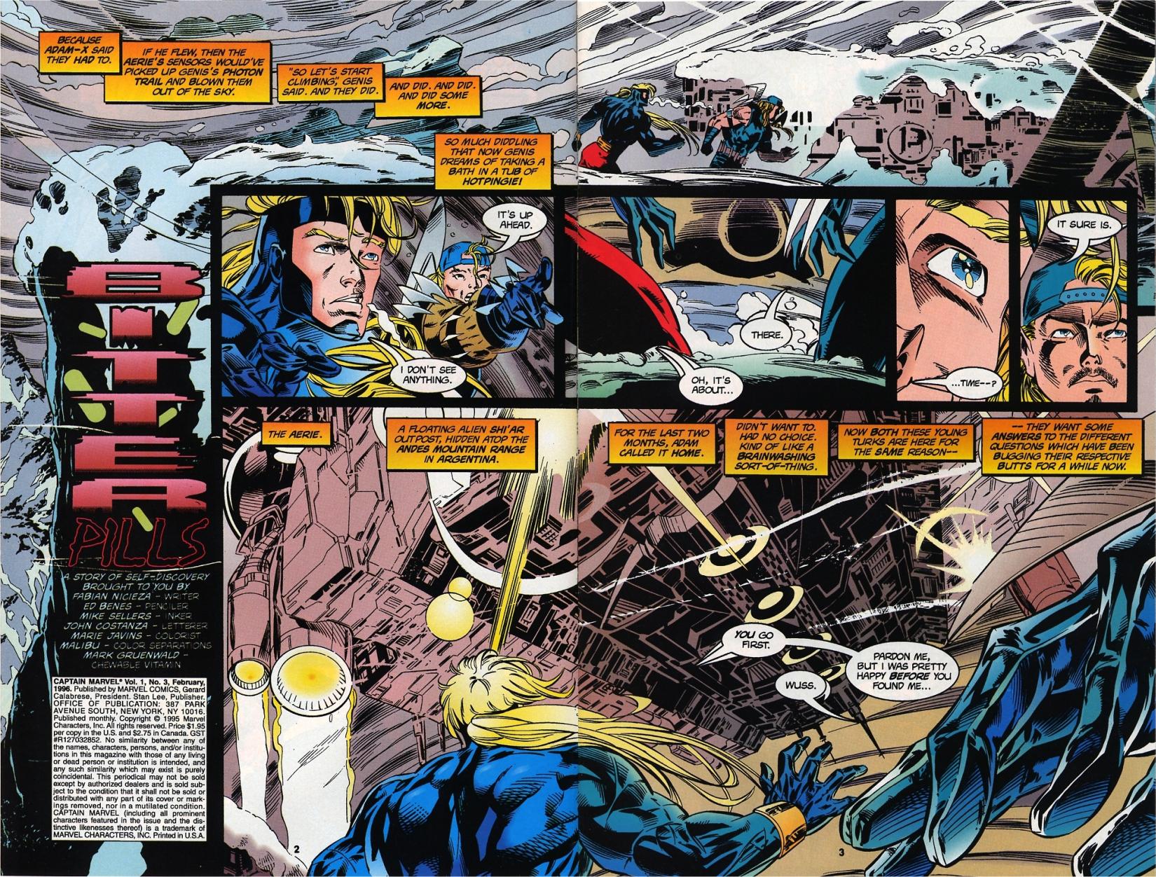Read online Captain Marvel (1995) comic -  Issue #3 - 3