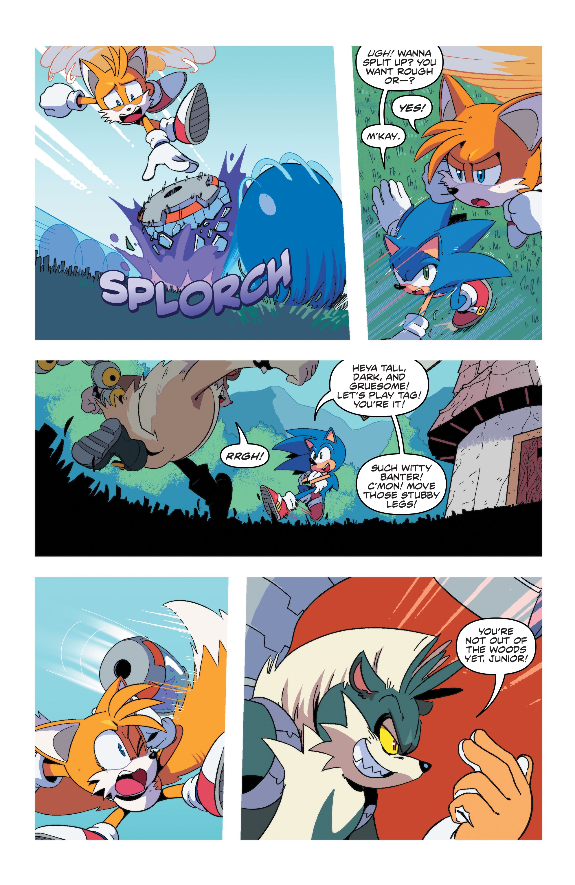 Read online Sonic the Hedgehog (2018) comic -  Issue #13 - 21