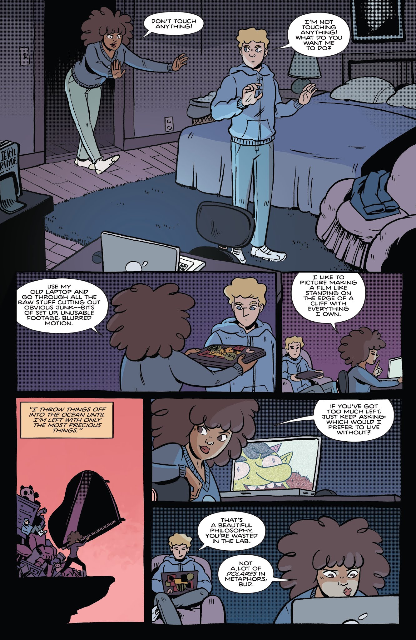 Read online By Night comic -  Issue #5 - 21