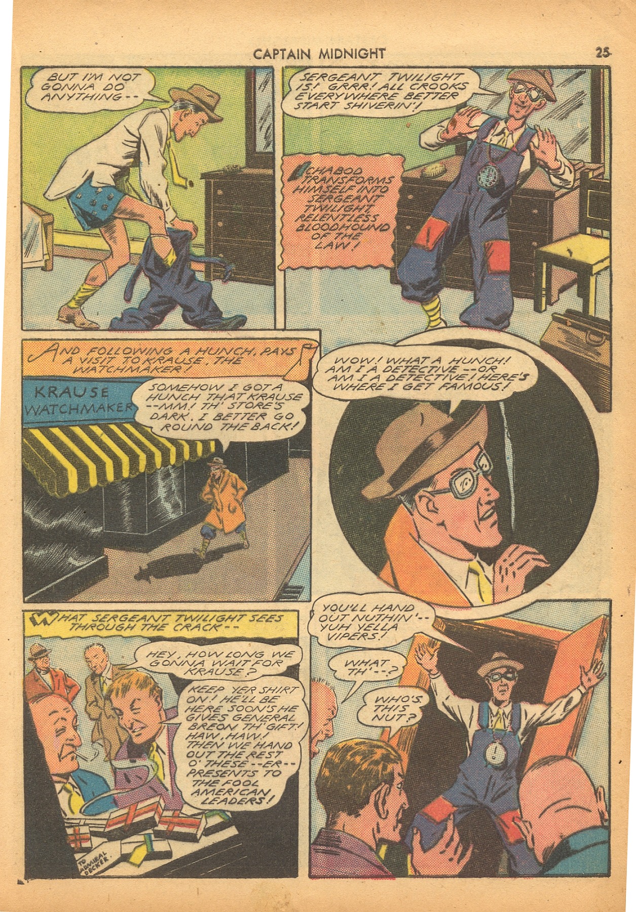 Read online Captain Midnight (1942) comic -  Issue #4 - 26