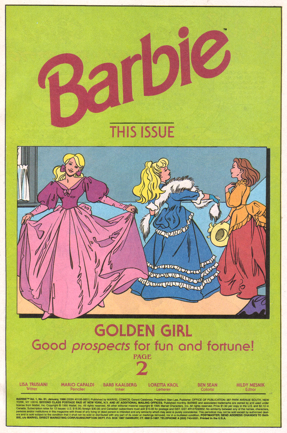 Read online Barbie comic -  Issue #61 - 3