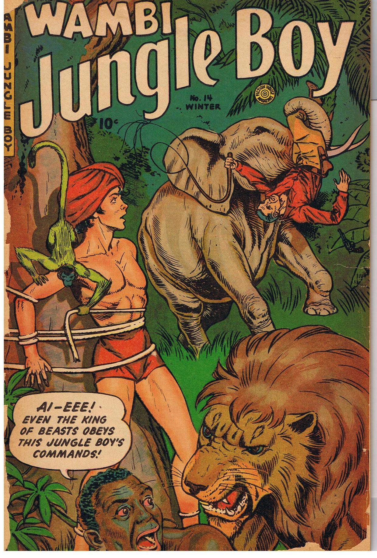 Read online Wambi Jungle Boy comic -  Issue #14 - 1