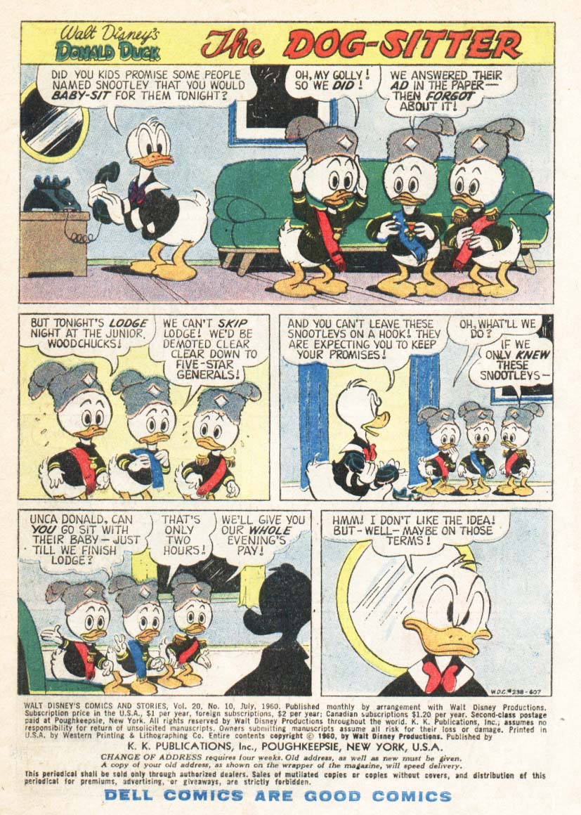 Read online Walt Disney's Comics and Stories comic -  Issue #238 - 3