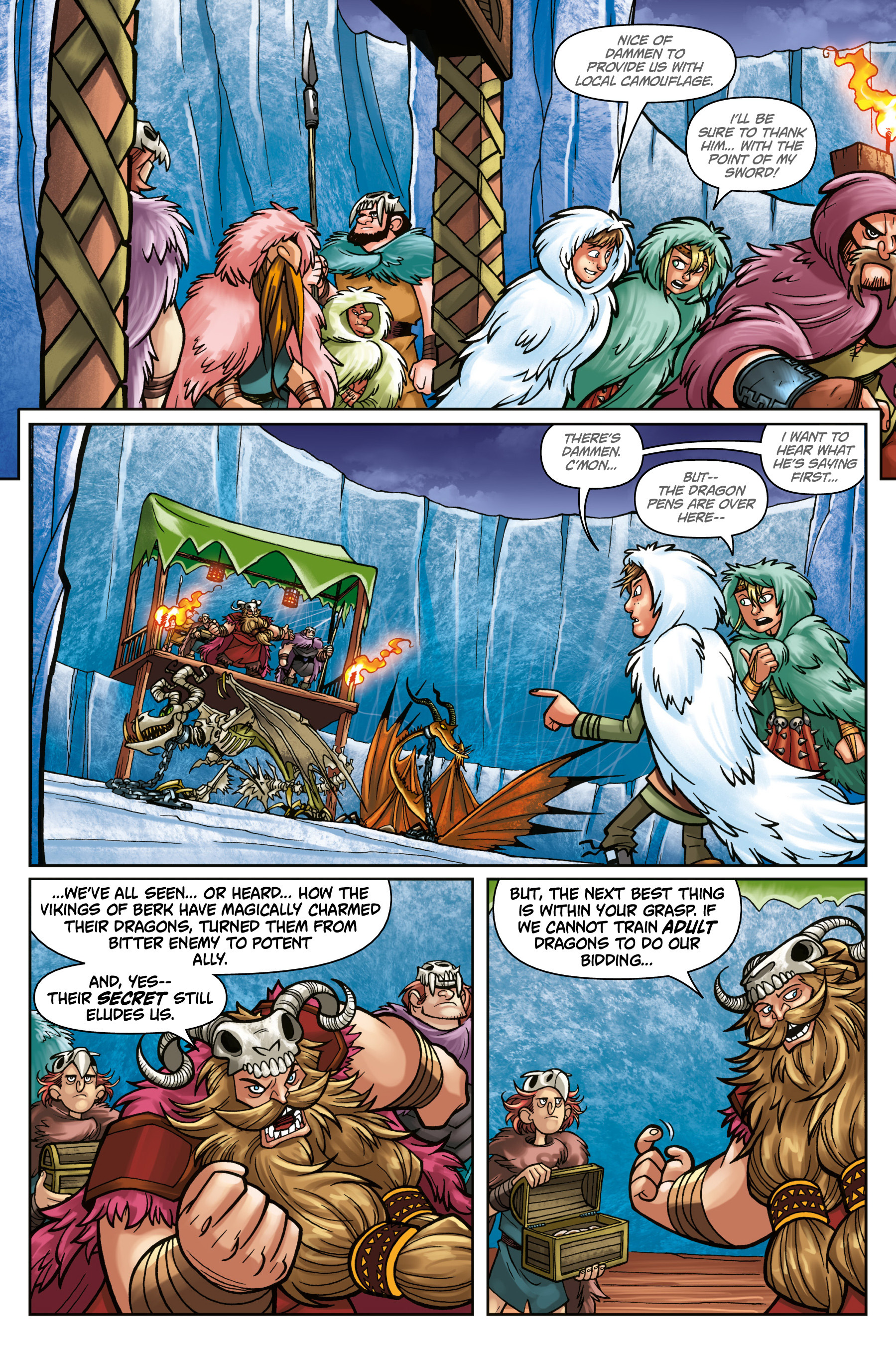 Read online DreamWorks Dragons: Riders of Berk comic -  Issue #3 - 34