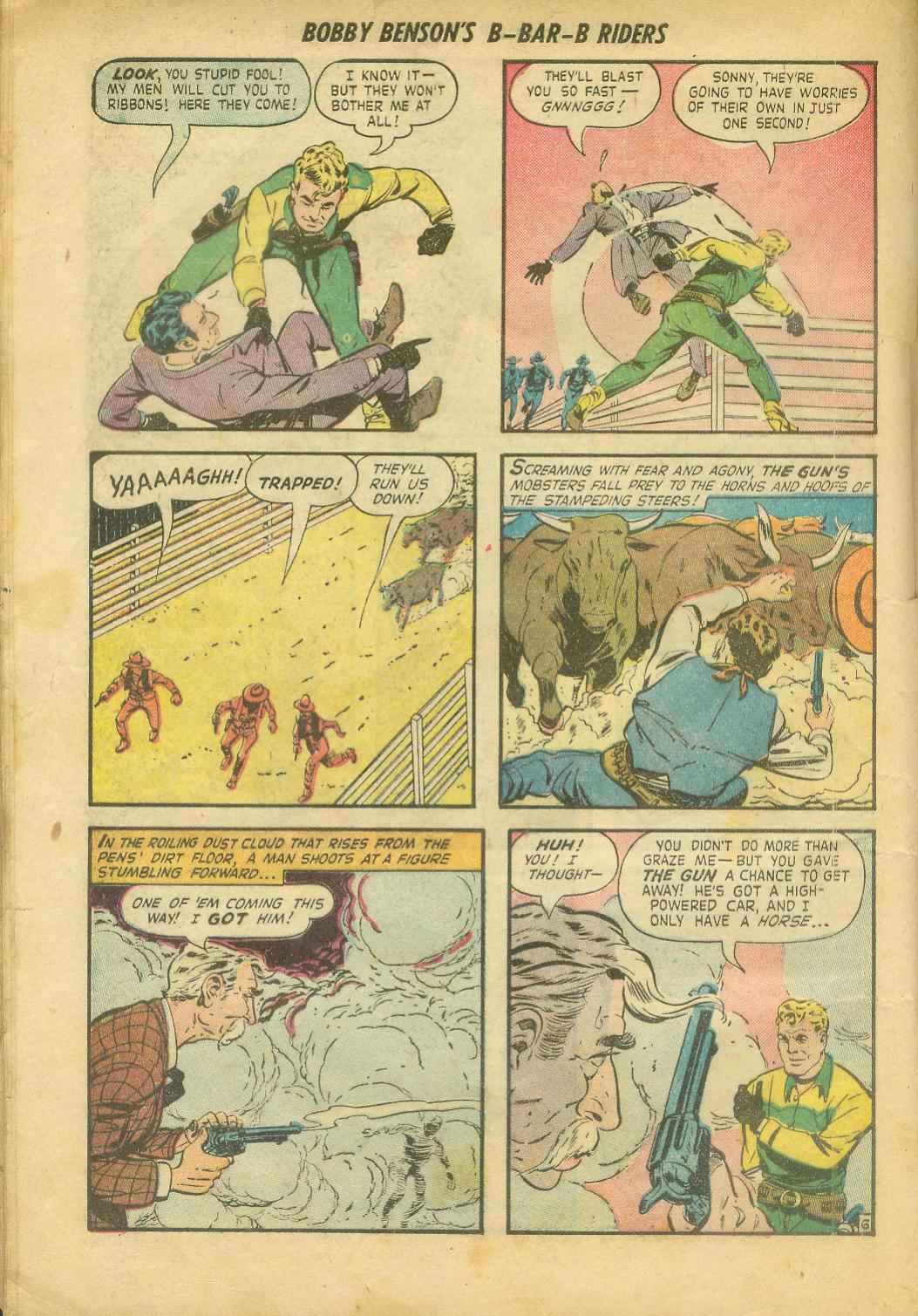 Read online Bobby Benson's B-Bar-B Riders comic -  Issue #8 - 24