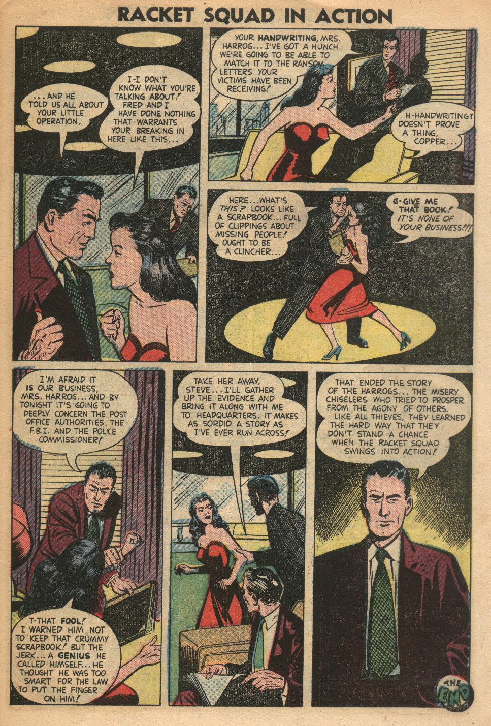 Read online Racket Squad in Action comic -  Issue #8 - 31