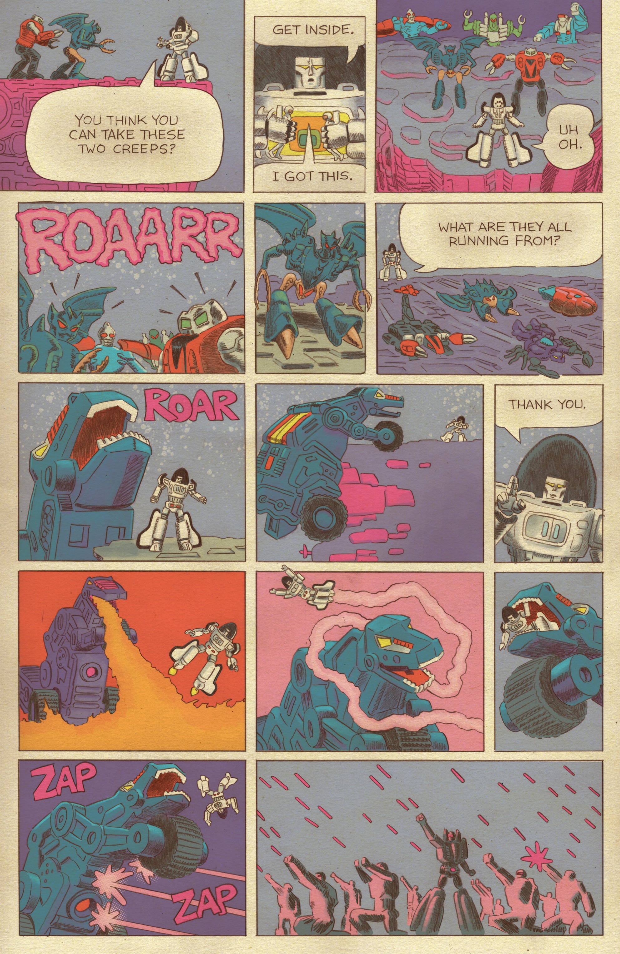 Read online Go-Bots comic -  Issue #3 - 5